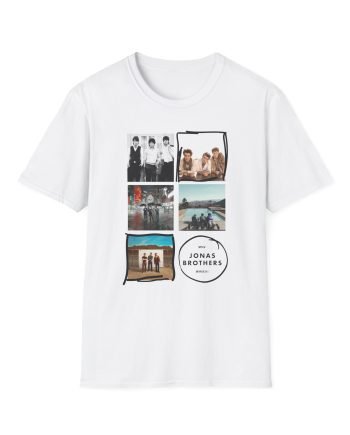 Jonas Brothers 5 Albums Unisex Softstyle T-Shirt