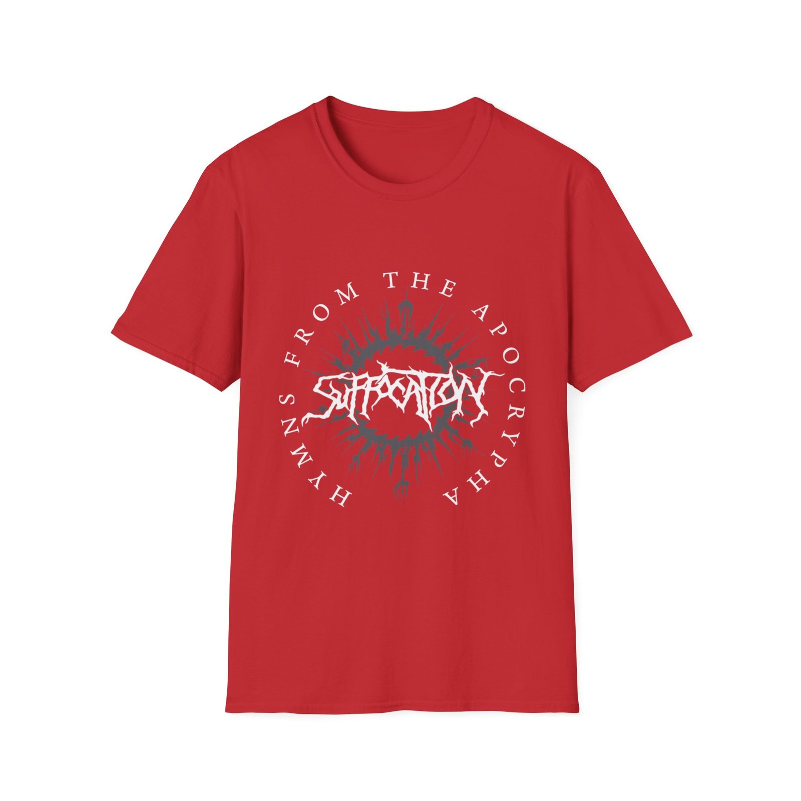 Suffocation Hymns Logo Unisex Softstyle T-Shirt
