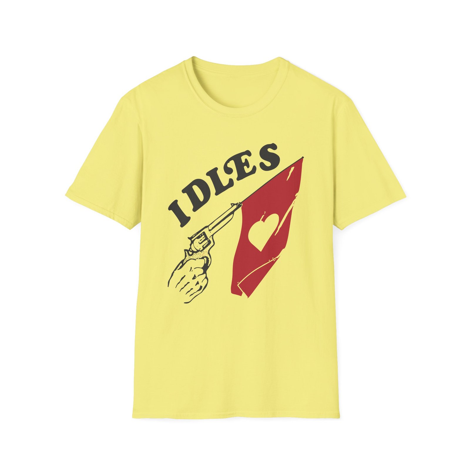 Idles Hearts Unisex Softstyle T-Shirt