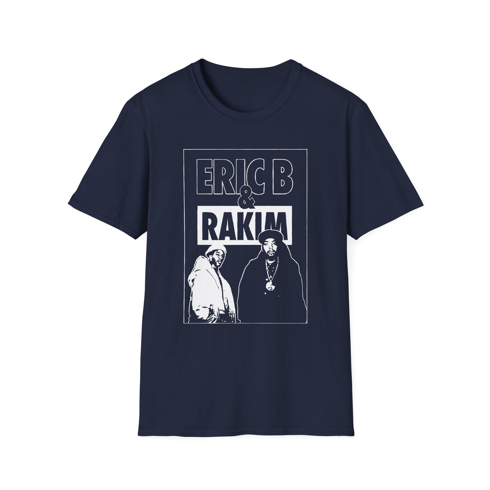 Eric B Rakim Blackout Unisex Softstyle T-Shirt