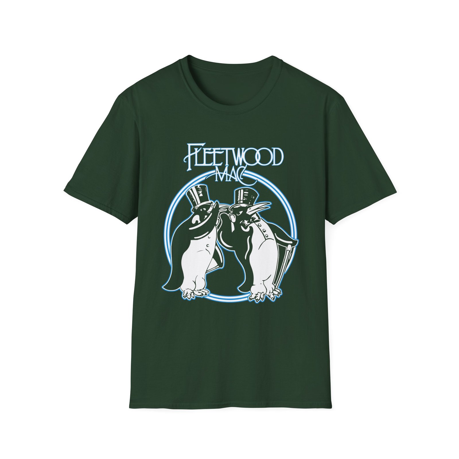 Fleetwood Mac Penguin unisex softstyle t-shirt