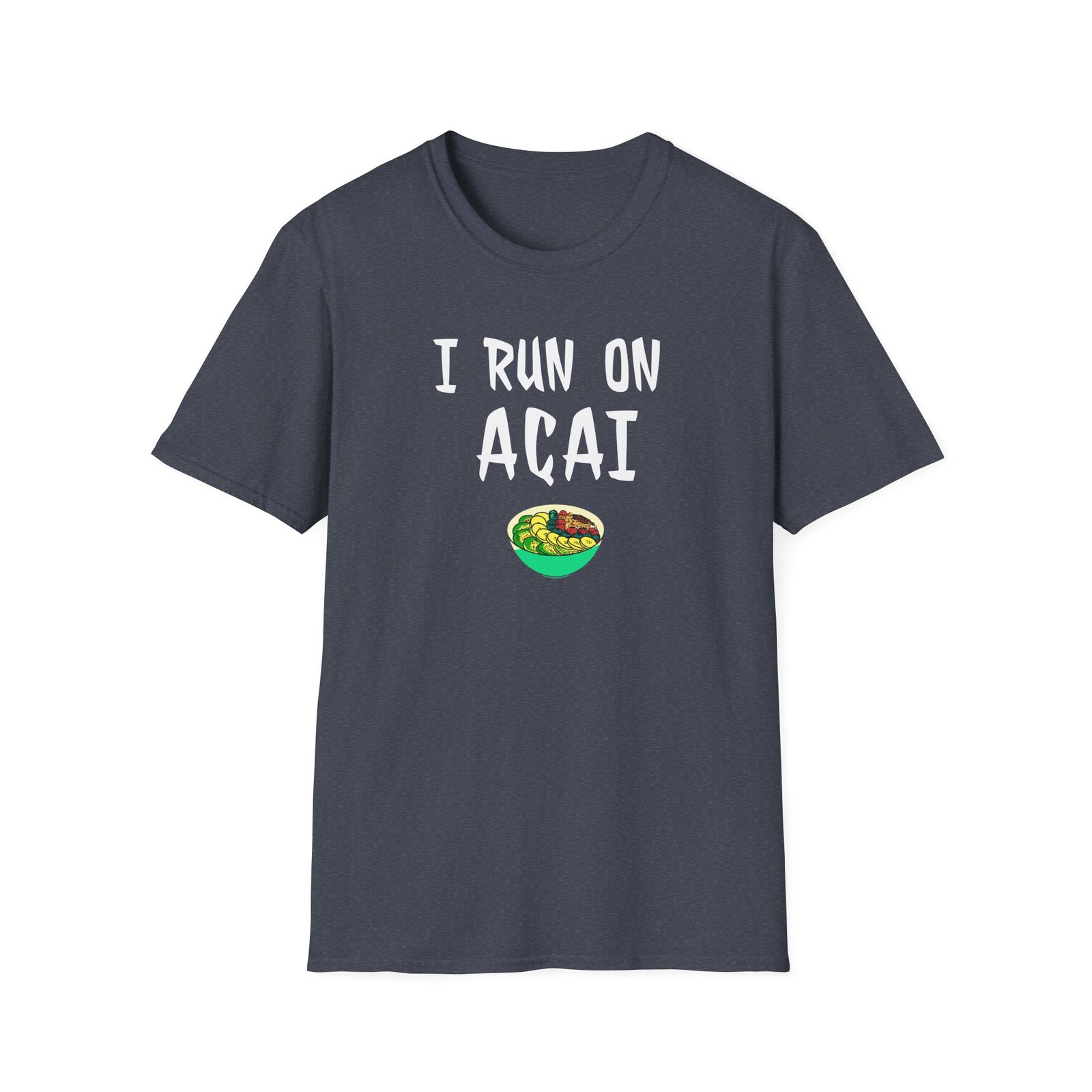 I Run on Acai Unisex Softstyle T-Shirt