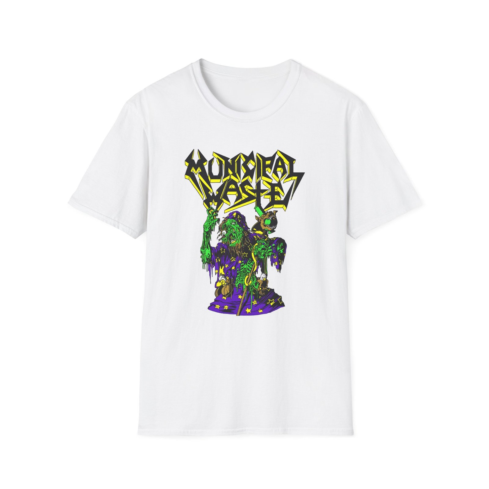 Municipal Waste Sadistic Magician Unisex Softstyle T-Shirt