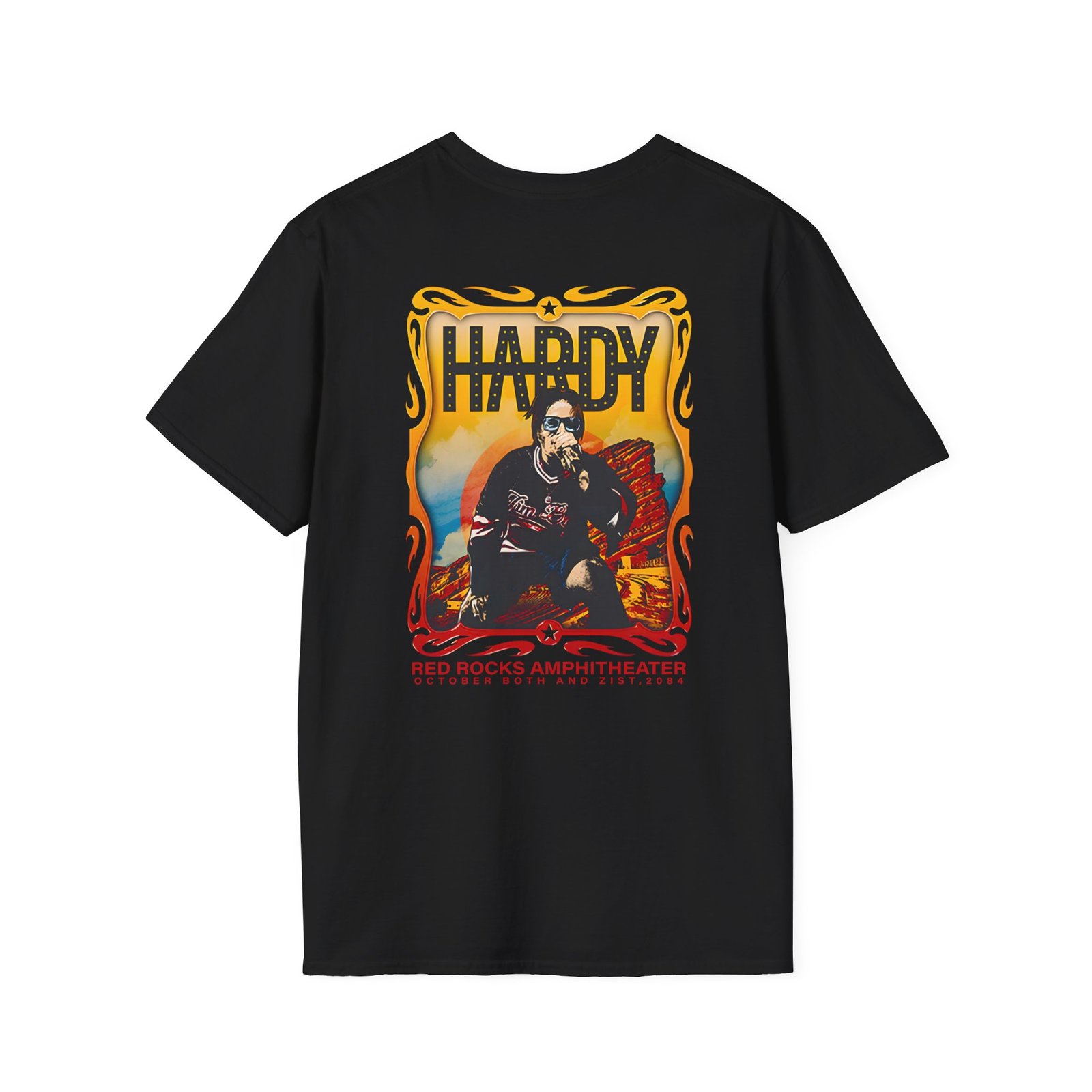 Hardy Red Rocks 2024 Unisex Softstyle T-Shirt