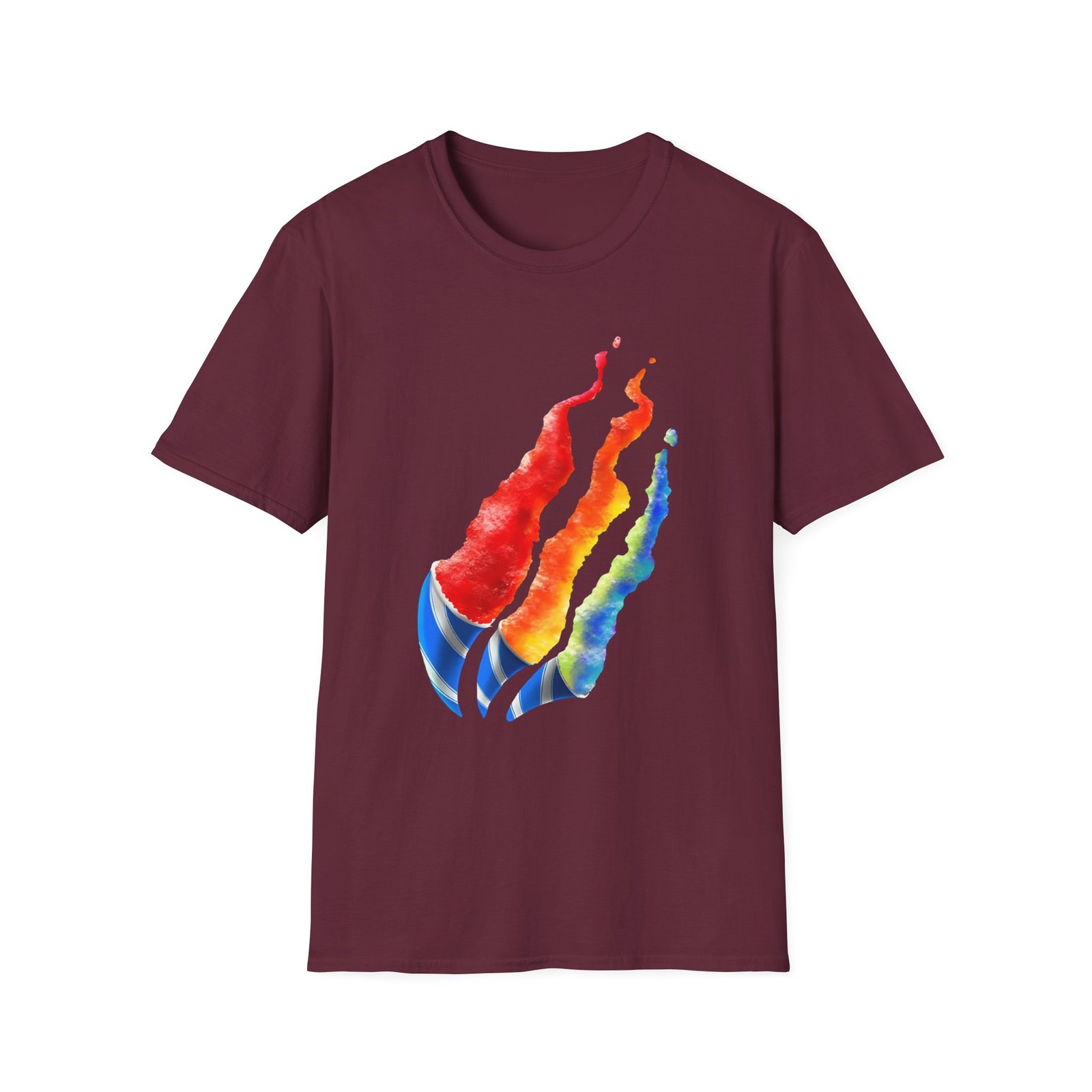 Preston Snowcone Flame Unisex Softstyle T-Shirt