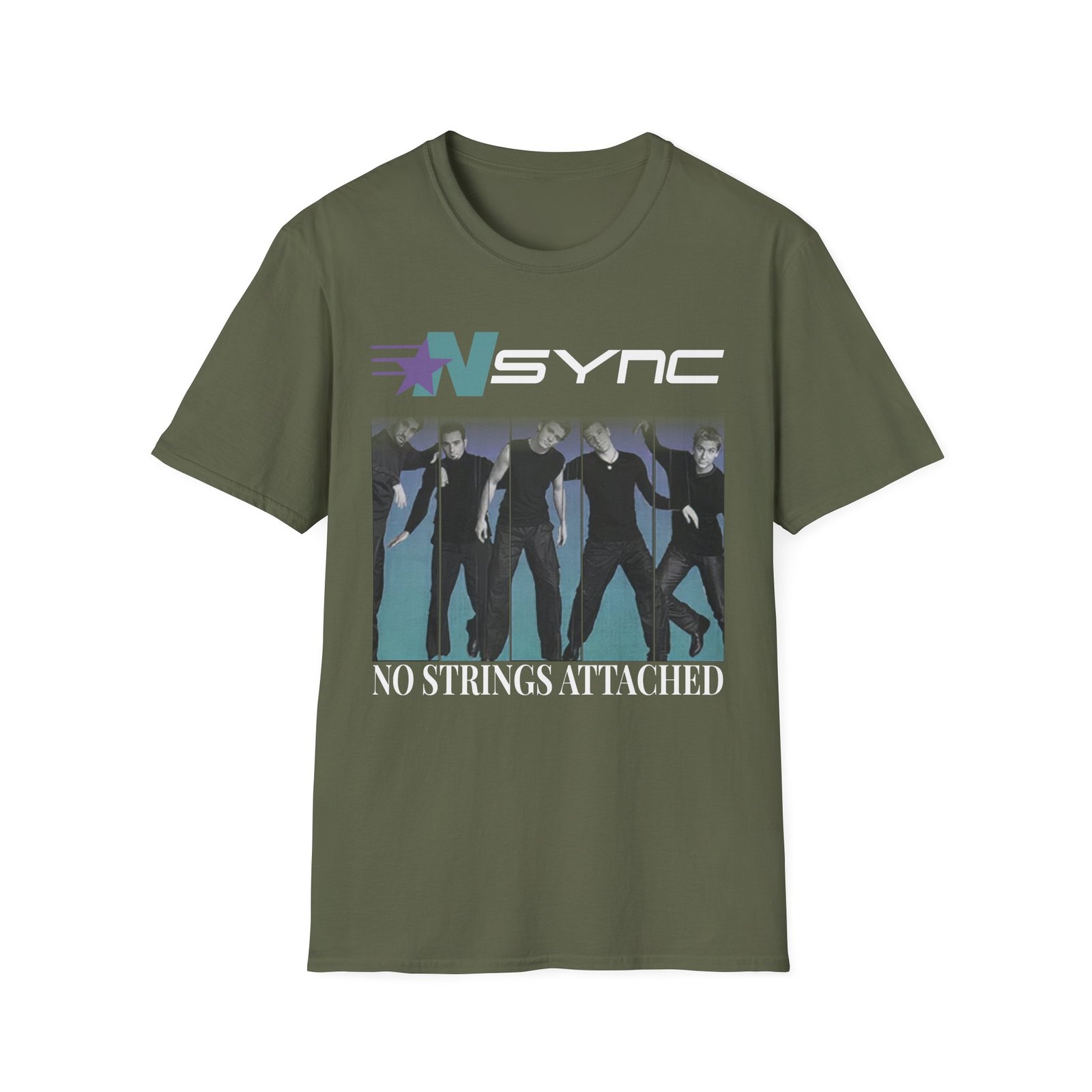 Nsync Bringin' Da Noise Unisex Softstyle T-Shirt
