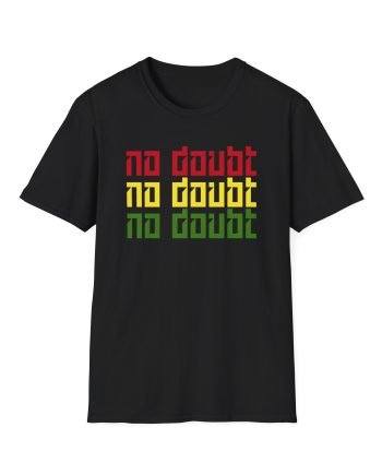 Rasta No Doubt Logo Unisex Softstyle T-Shirt