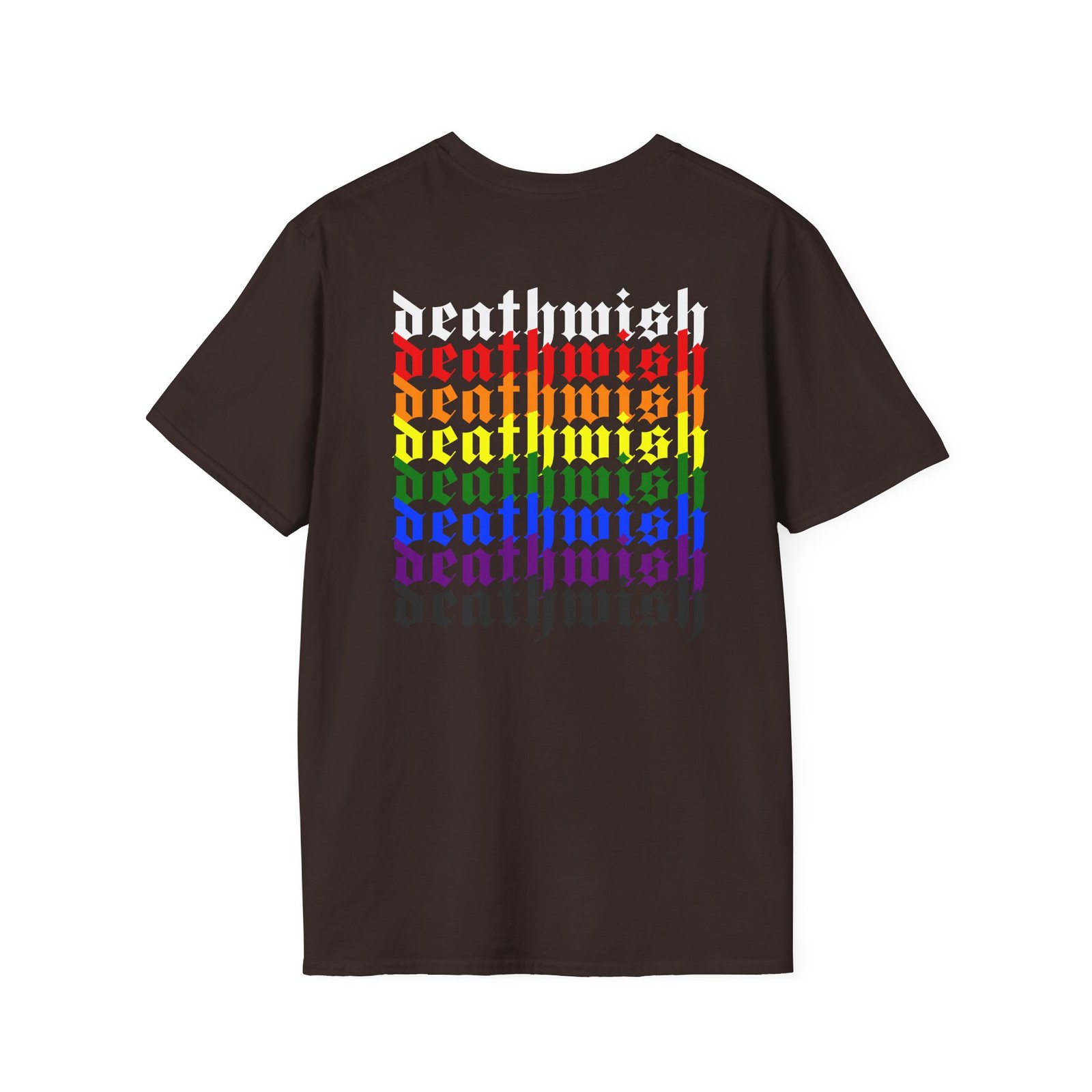 Deathwish Pride unisex softstyle t-shirt