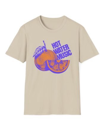 Hot Water Music Florida Orange Unisex Softstyle T-Shirt