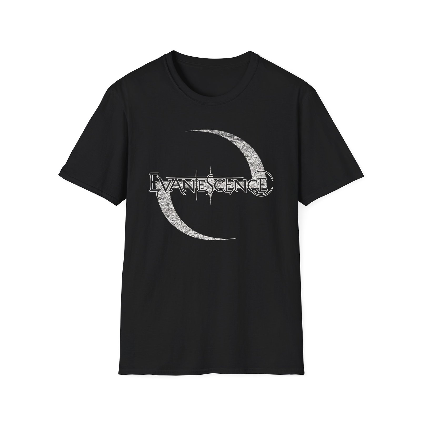 Evanescence Distressed Logo Unisex Softstyle T-Shirt