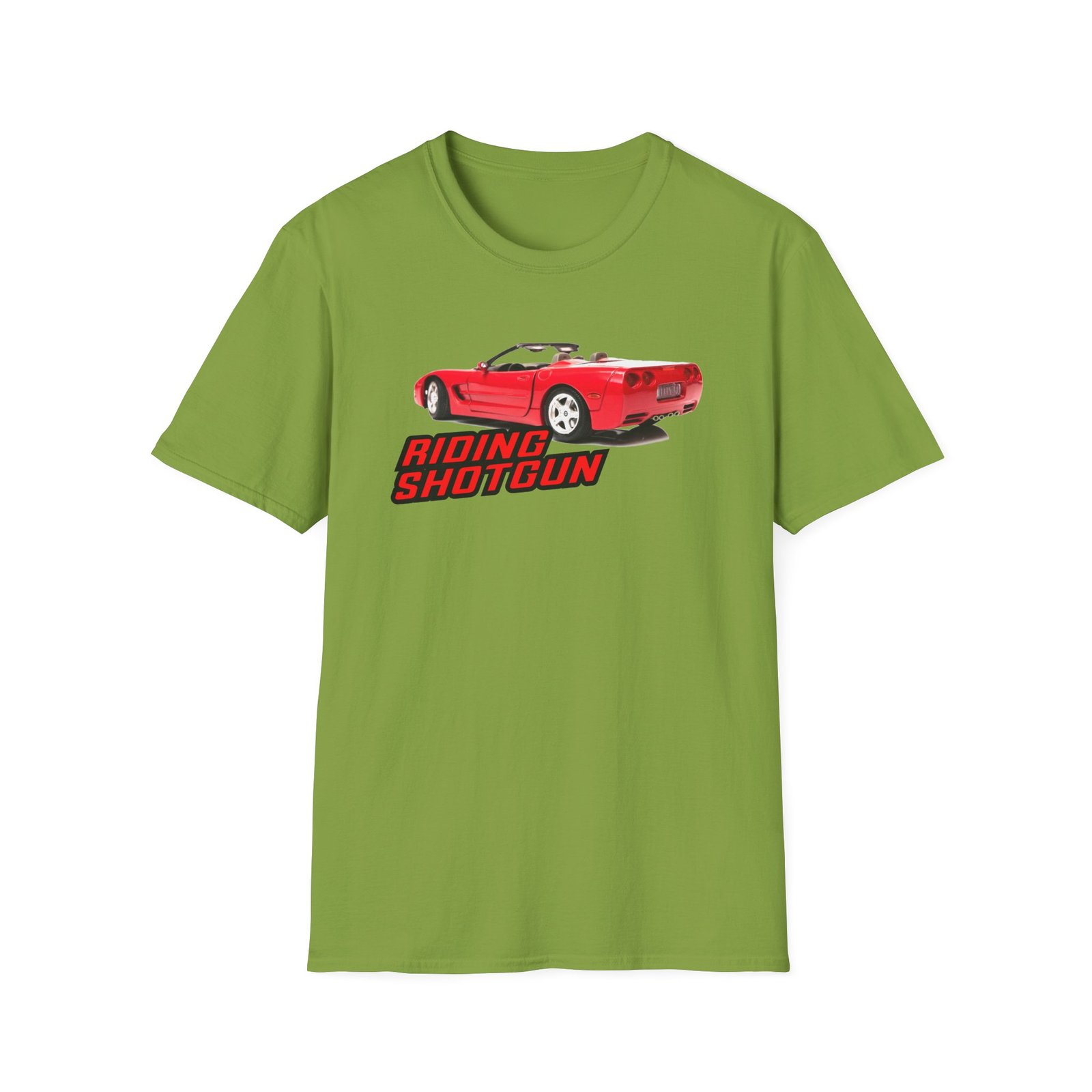 Fletcher Riding Shotgun Unisex Softstyle T-Shirt