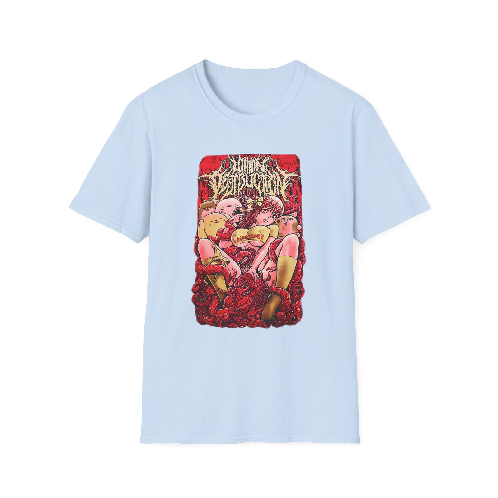 Within Destruction Anime Unisex Softstyle T-Shirt
