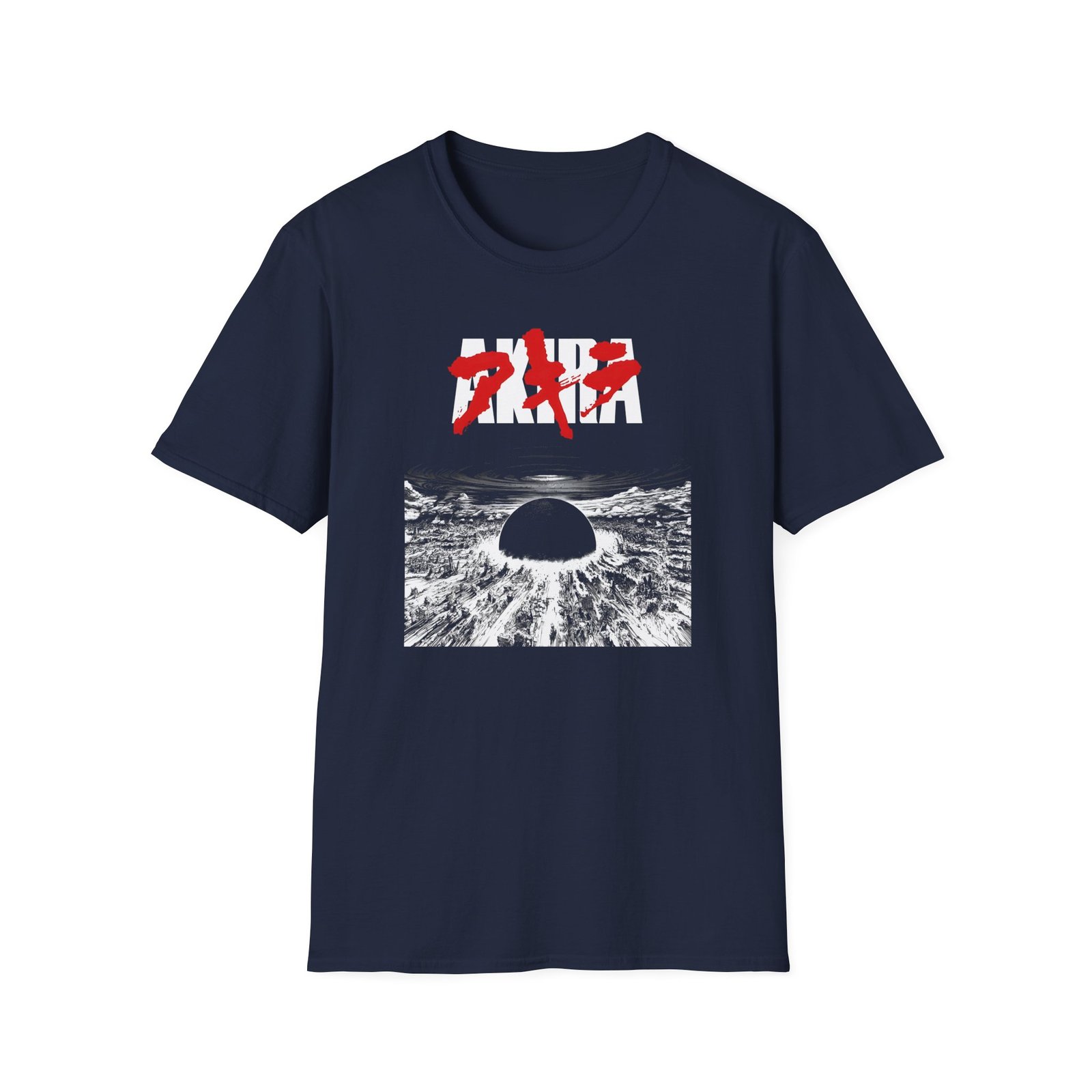 Akira 1989 Anime Movie Unisex Softstyle T-Shirt