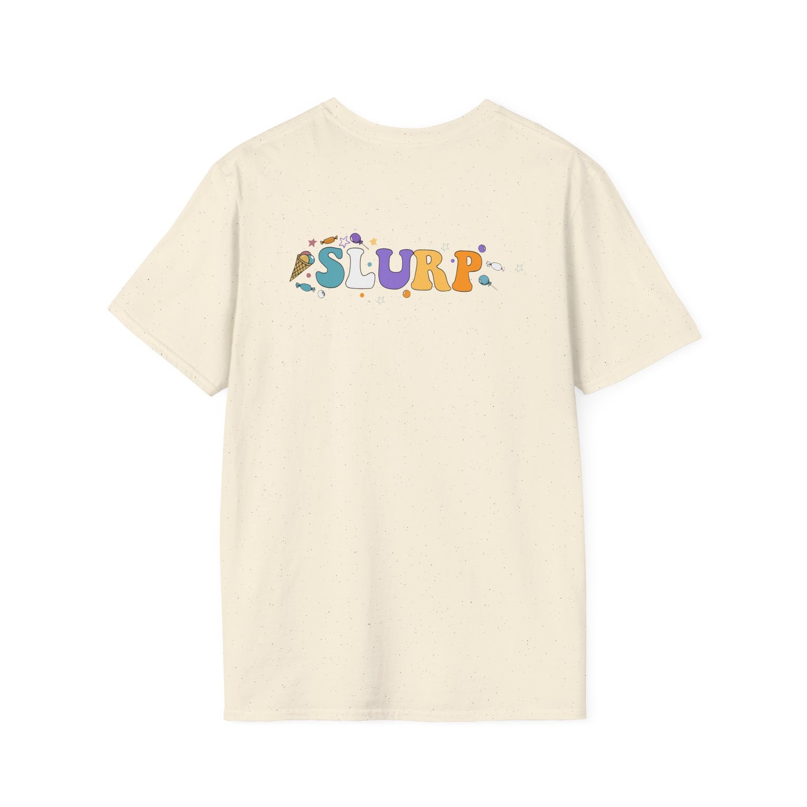 Derkslurp Smiley Face Unisex Softstyle T-Shirt
