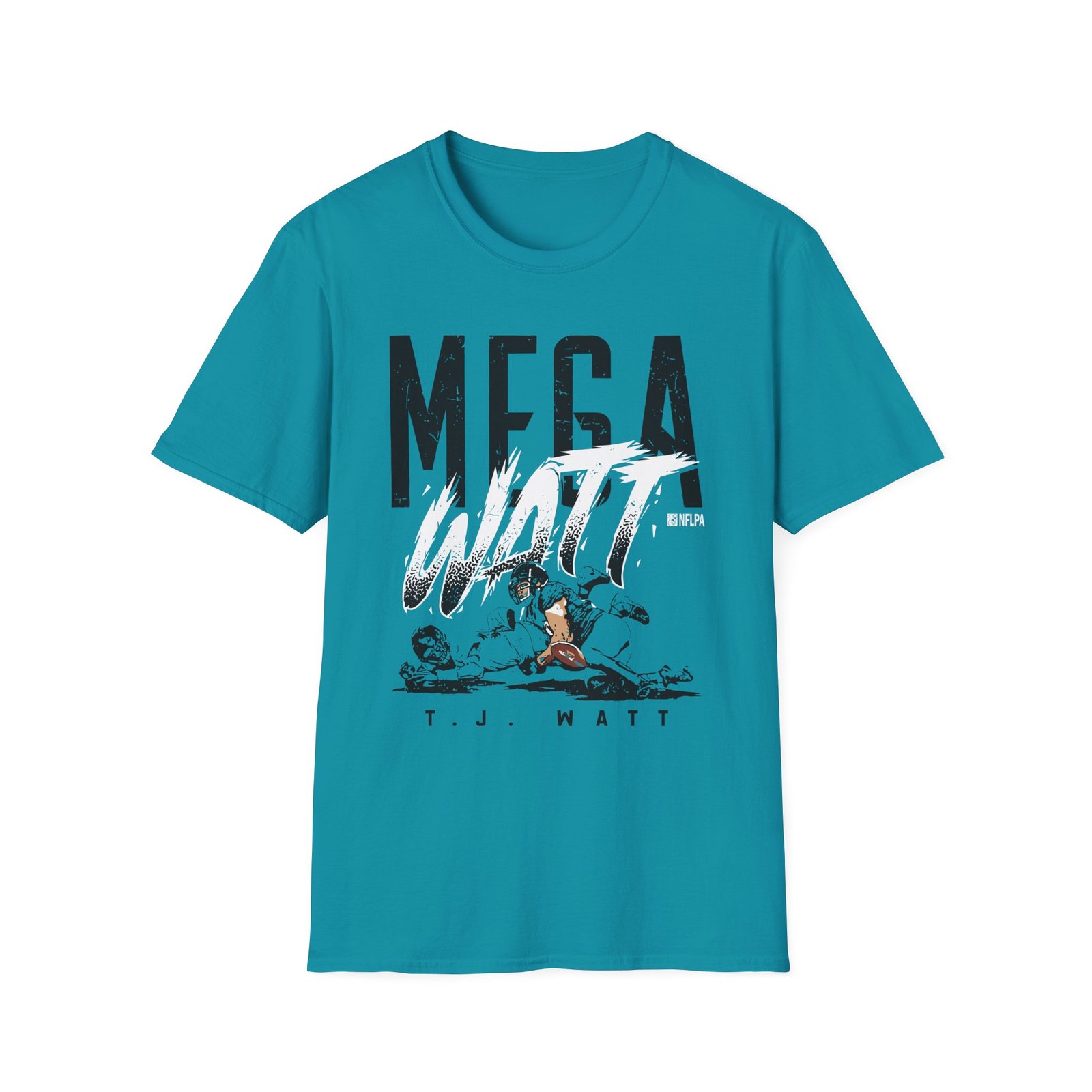 Tj Watt Mega Watt Unisex Softstyle T-Shirt