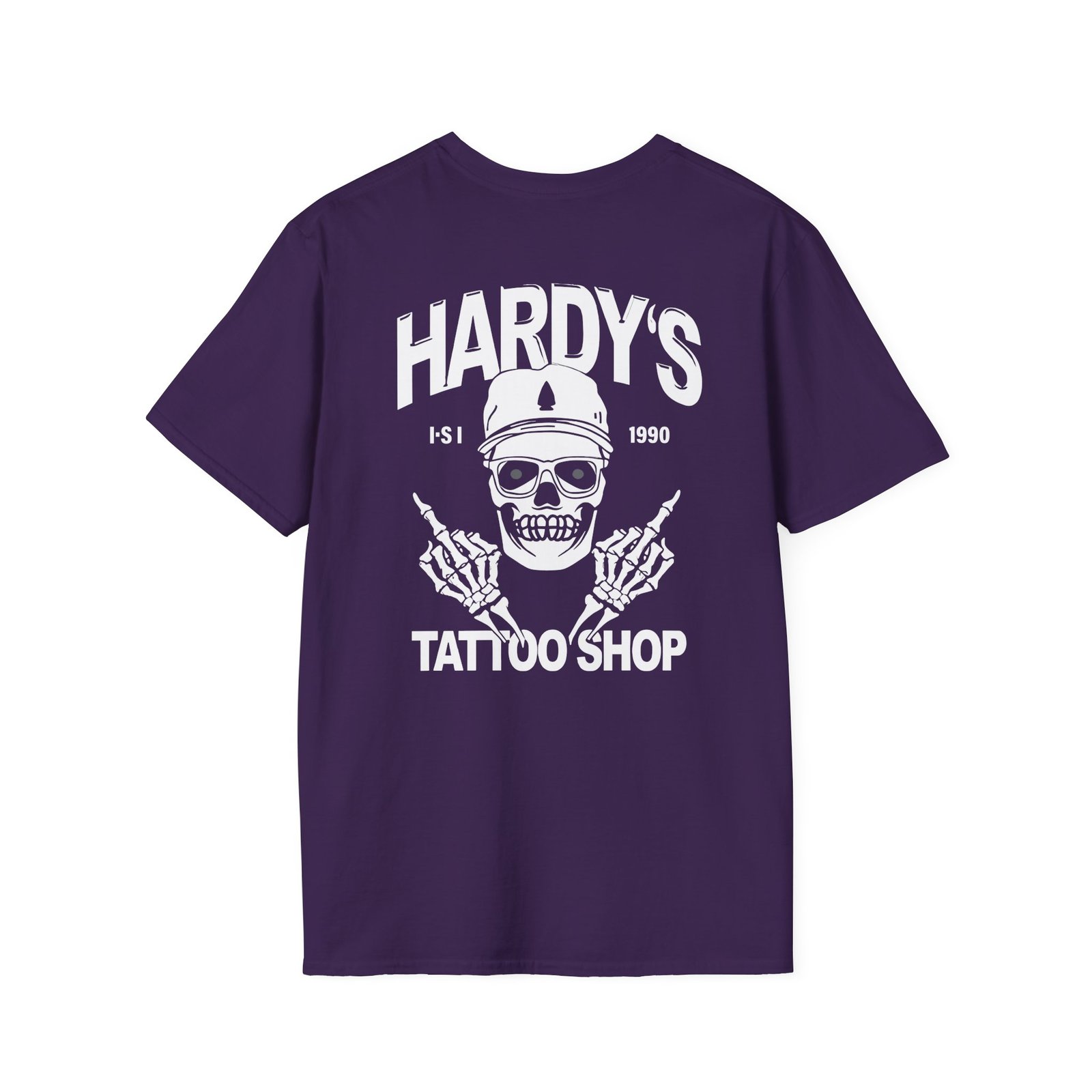 Hardy Tattoo Shop Unisex Softstyle T-Shirt