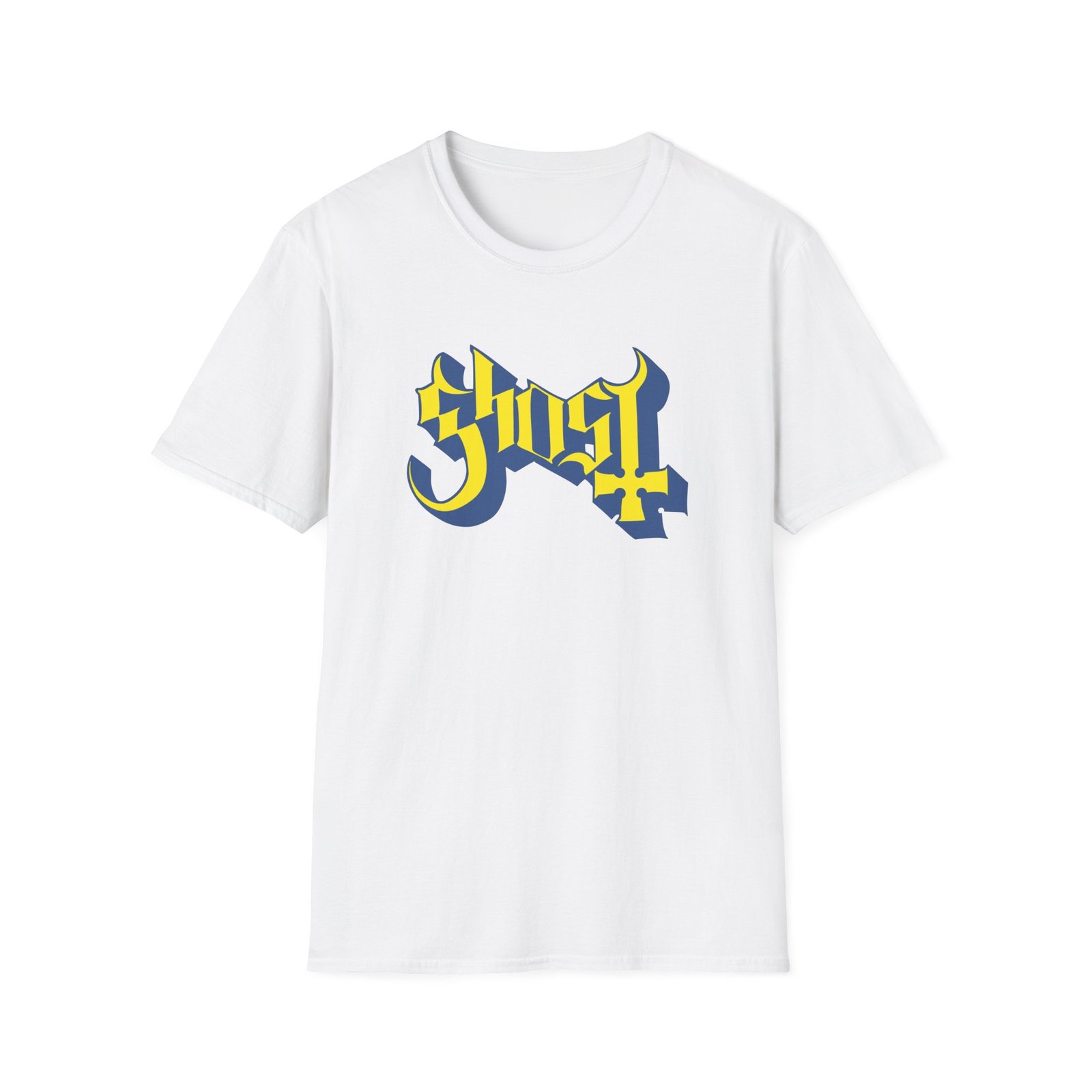 Ghost Band Logo Unisex Softstyle T-Shirt