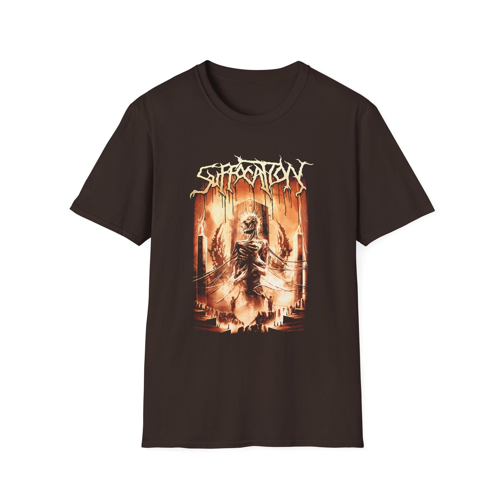 Suffocation Bow Unisex Softstyle T-Shirt