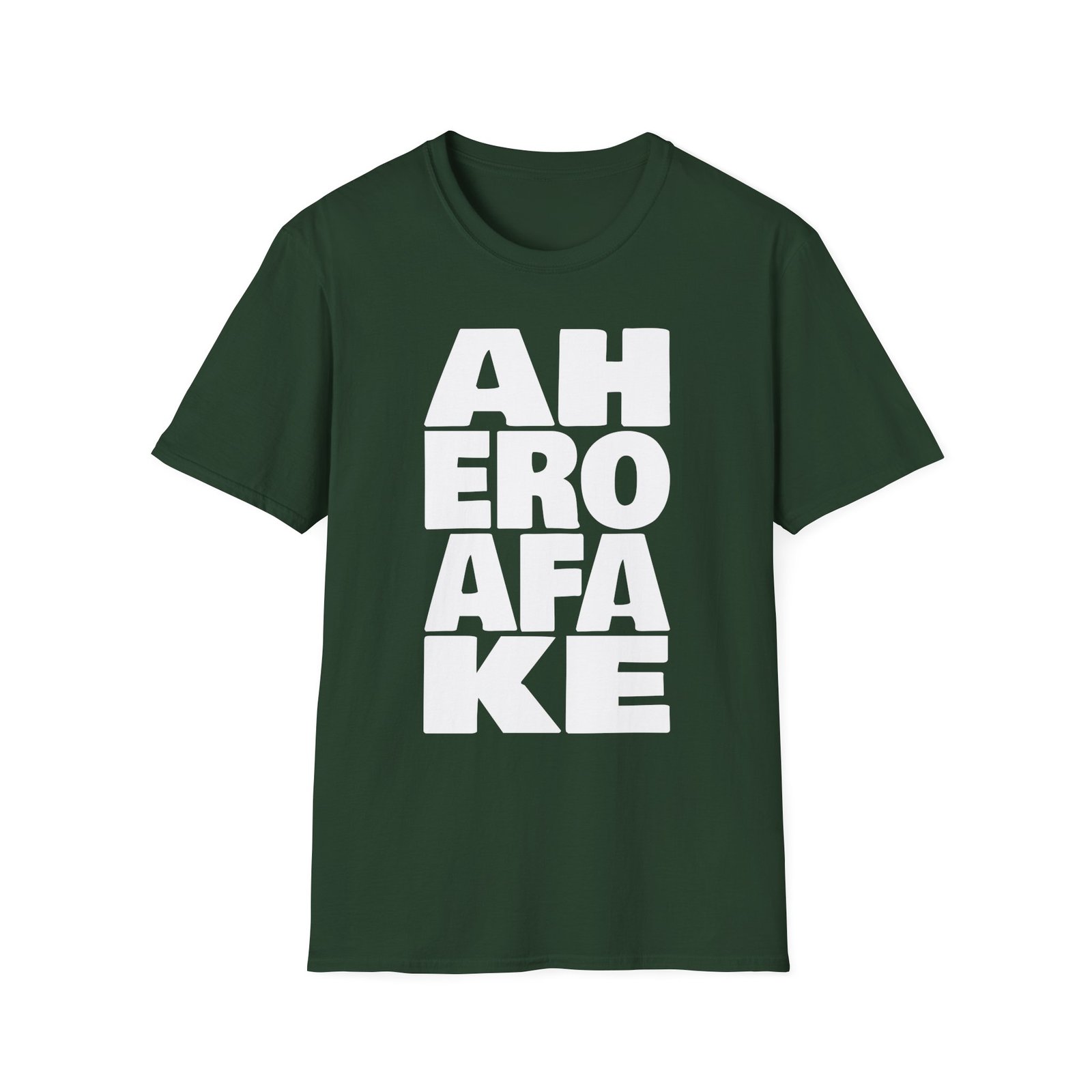 A Hero a Fake Unisex Softstyle T-Shirt