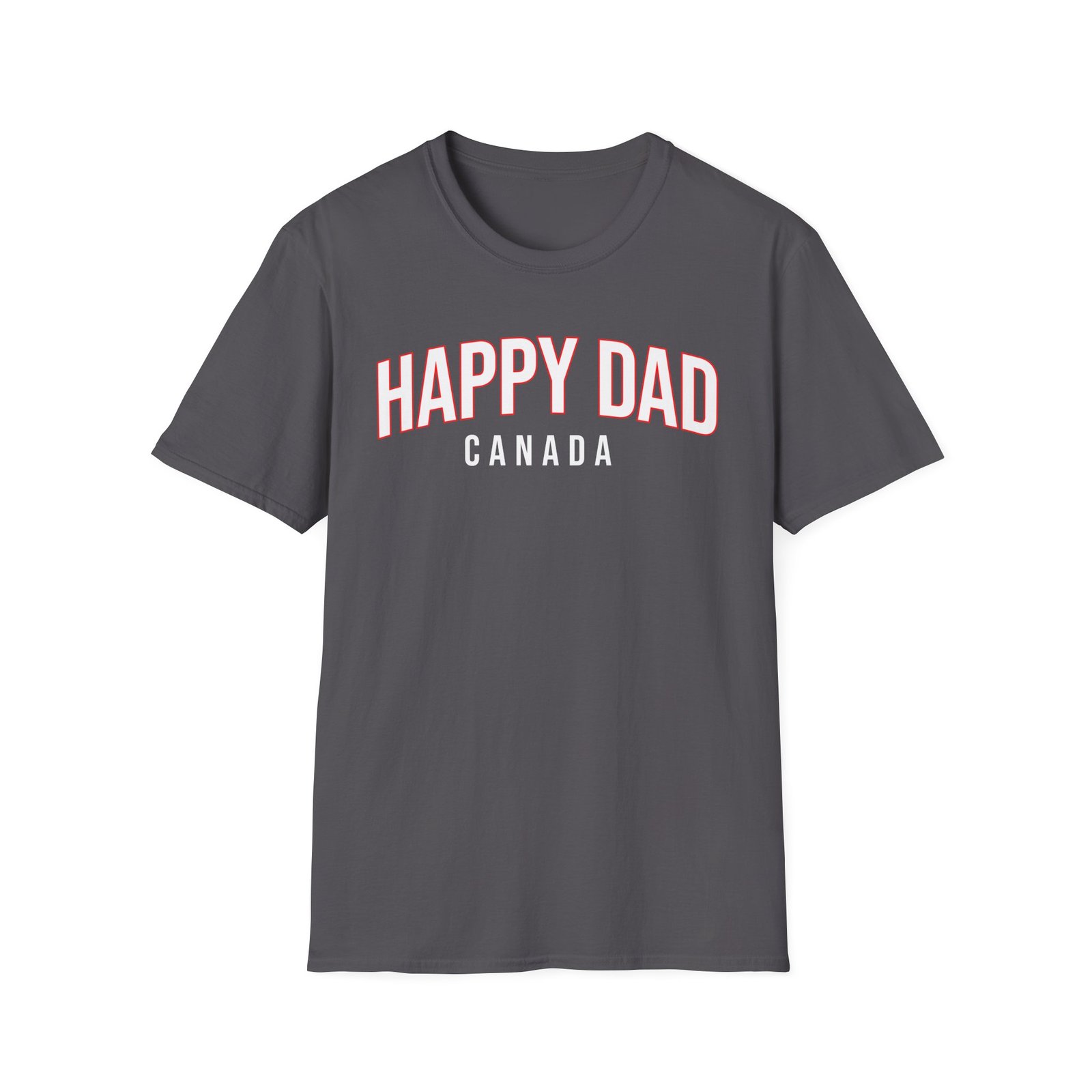 Full Send Happy Dad Arch Unisex Softstyle T-Shirt