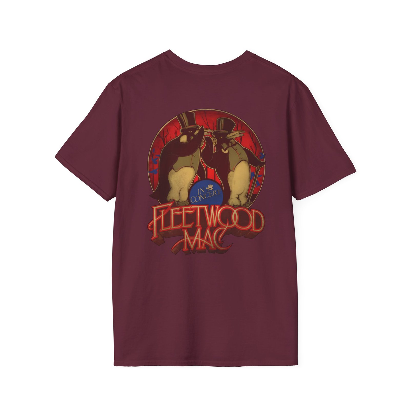 Fleetwood Mac Penguin Unisex Softstyle T-Shirt