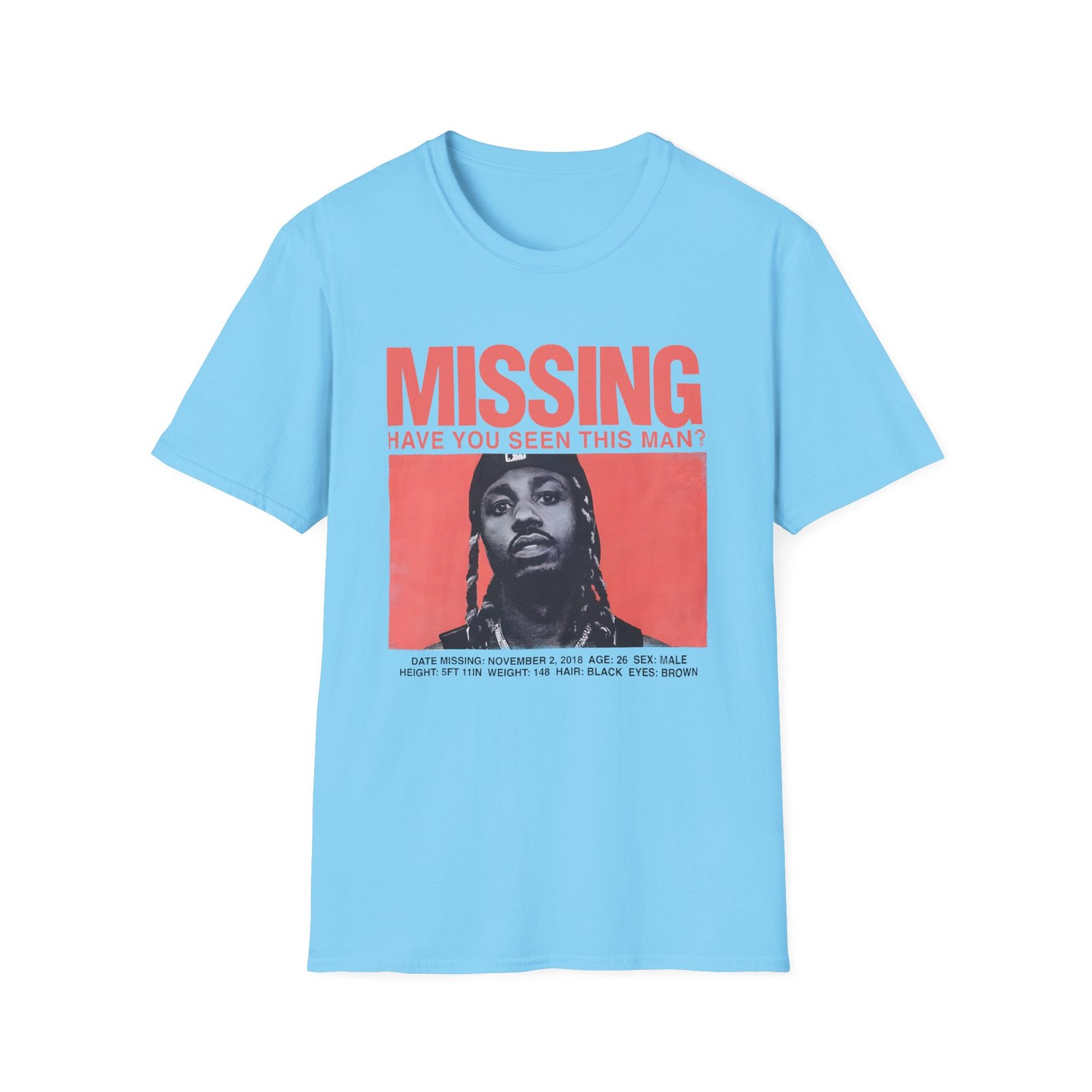 Metro Boomin Missing Poster Unisex Softstyle T-Shirt