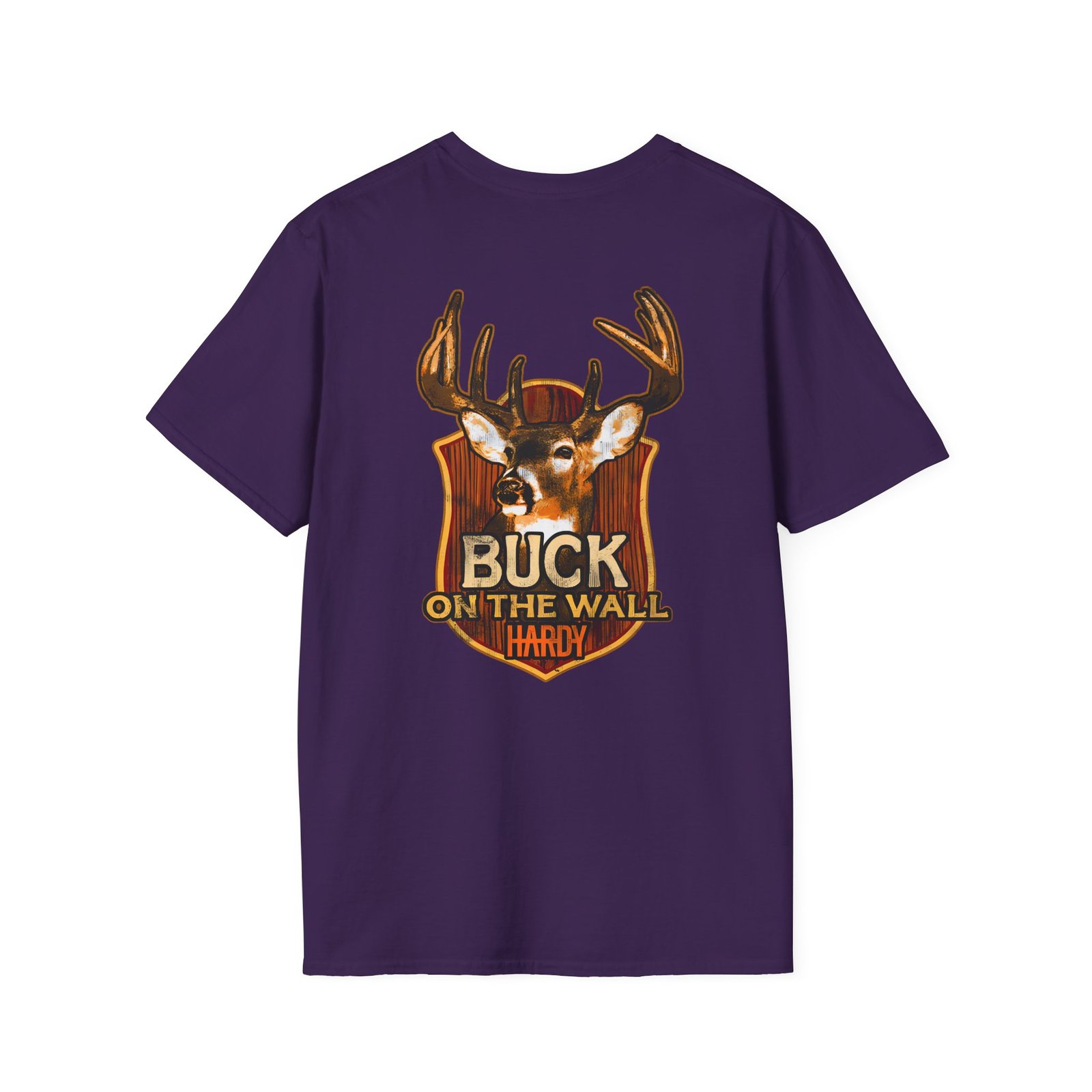Hardy Buck on the Wall Unisex Softstyle T-Shirt