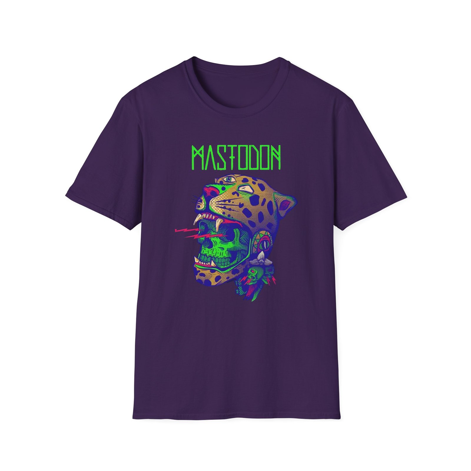 Mastodon Jaguar God Unisex Softstyle T-Shirt