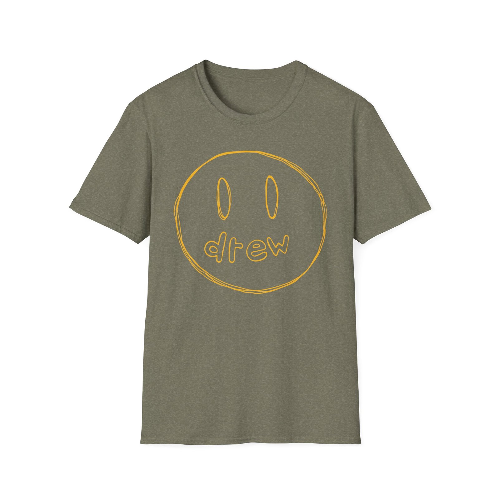 Drew Sketch Mascot Unisex Softstyle T-Shirt