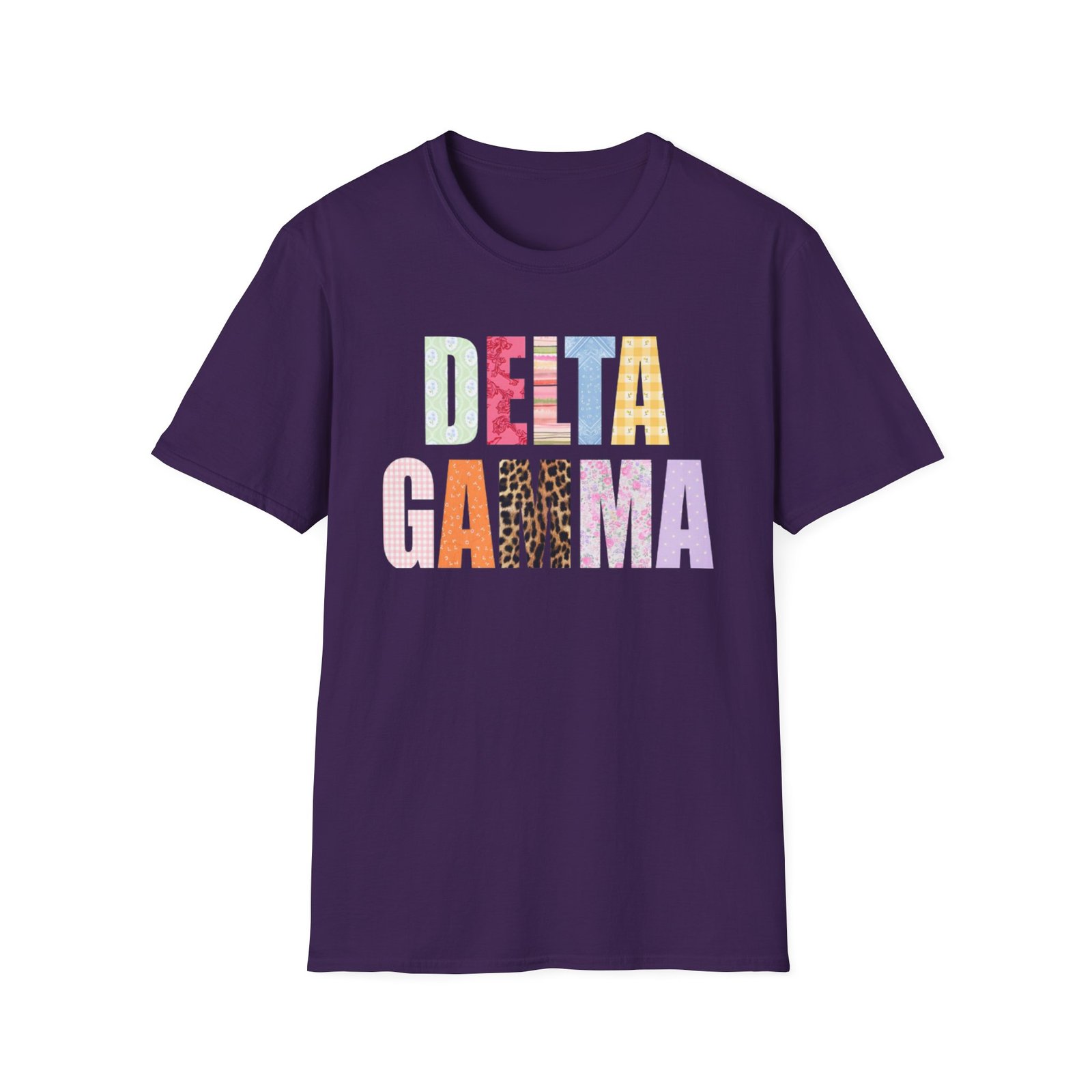 Delta Gamma Scrapbook Sorority Unisex Softstyle T-Shirt