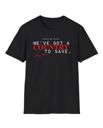Larry Elder Our Country unisex softstyle t-shirt