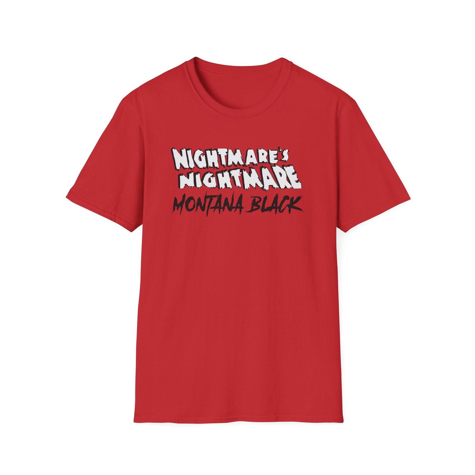 Montana Black Nightmares nightmare Unisex Softstyle T-Shirt