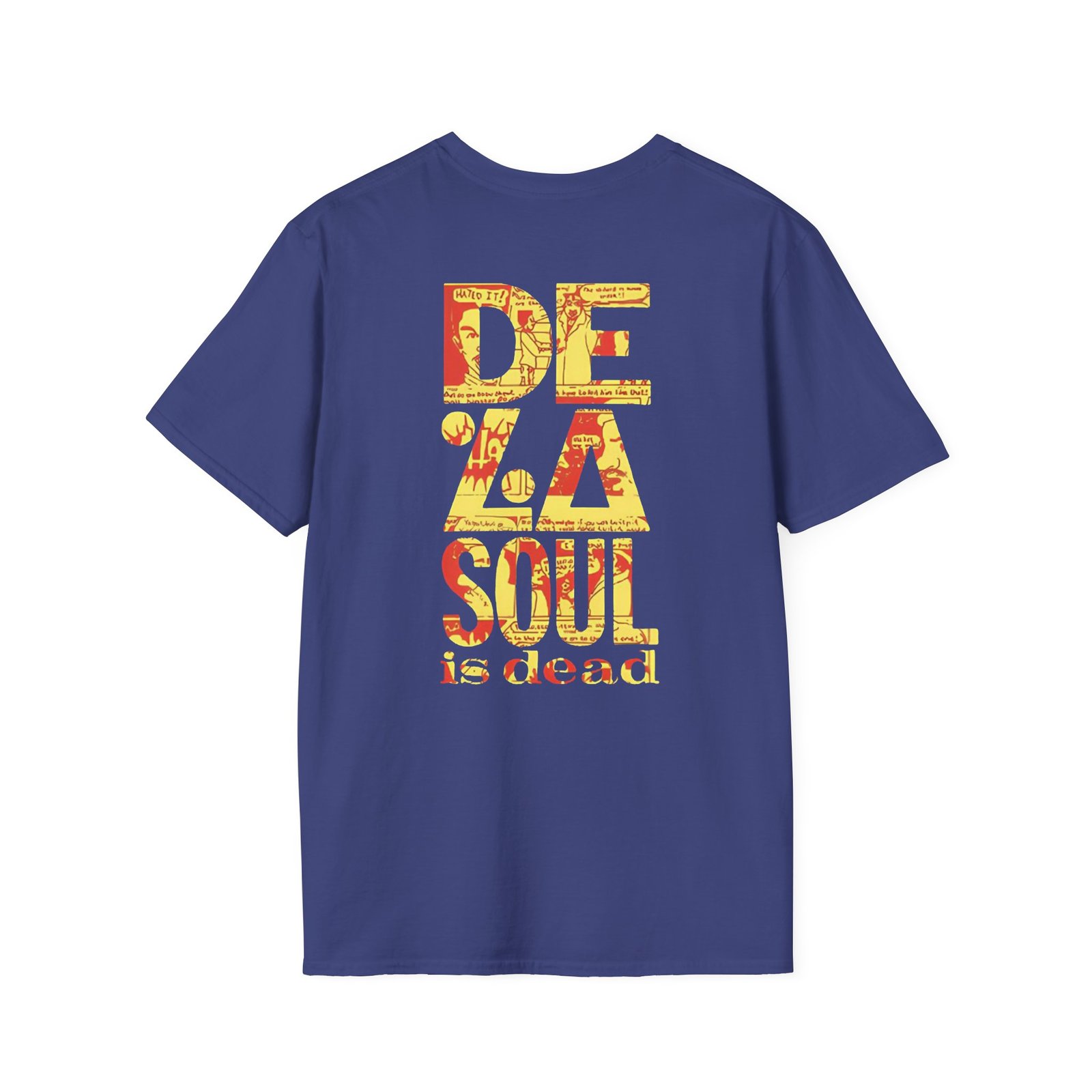 De La Soul Is Dead Collage Unisex Softstyle T-Shirt