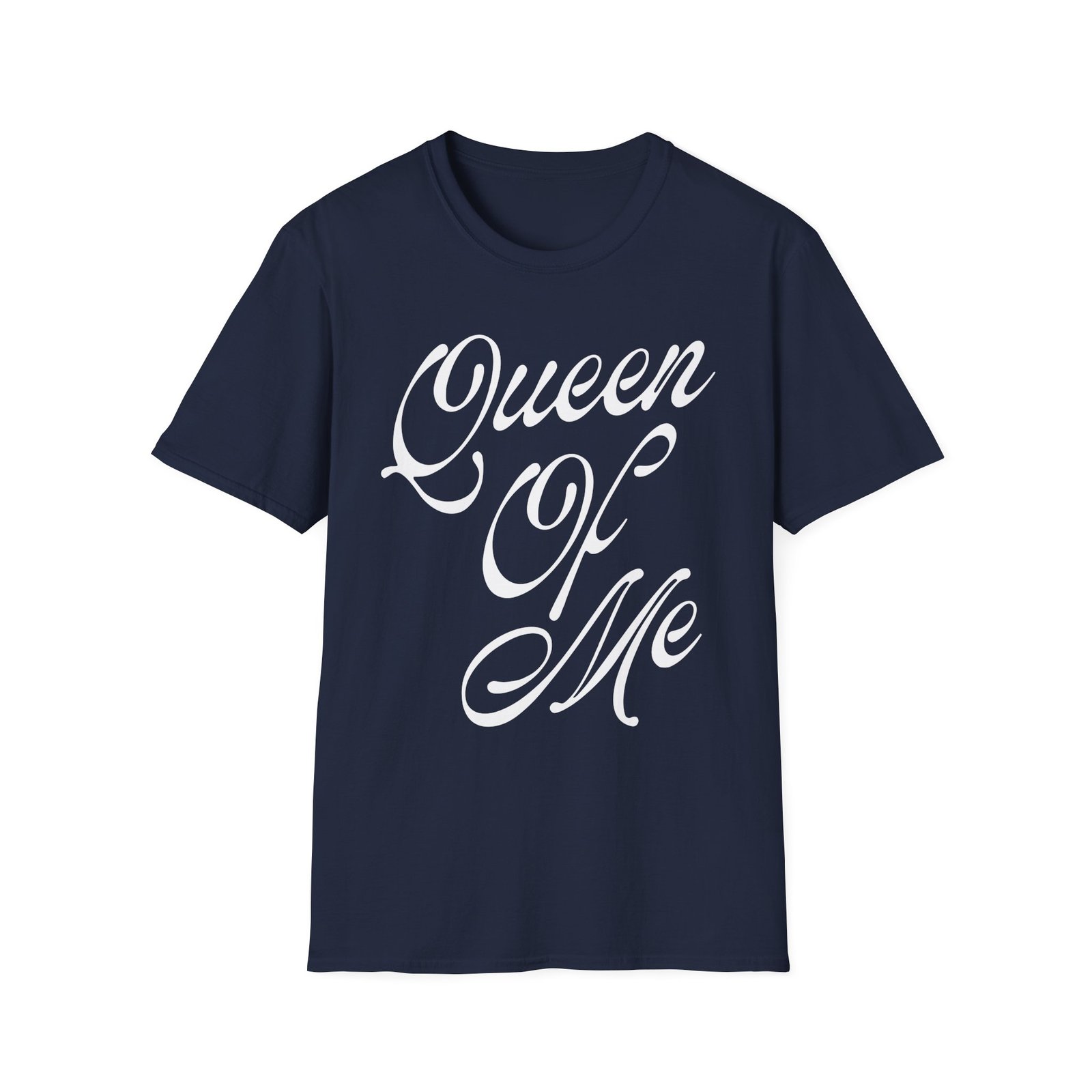 ST Queen of Me Script Unisex Softstyle T-Shirt