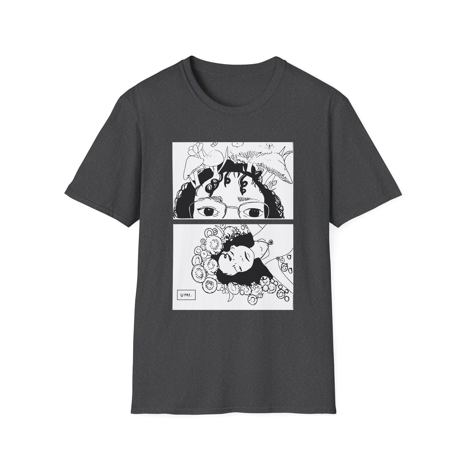Umi Drawing Unisex Softstyle T-Shirt