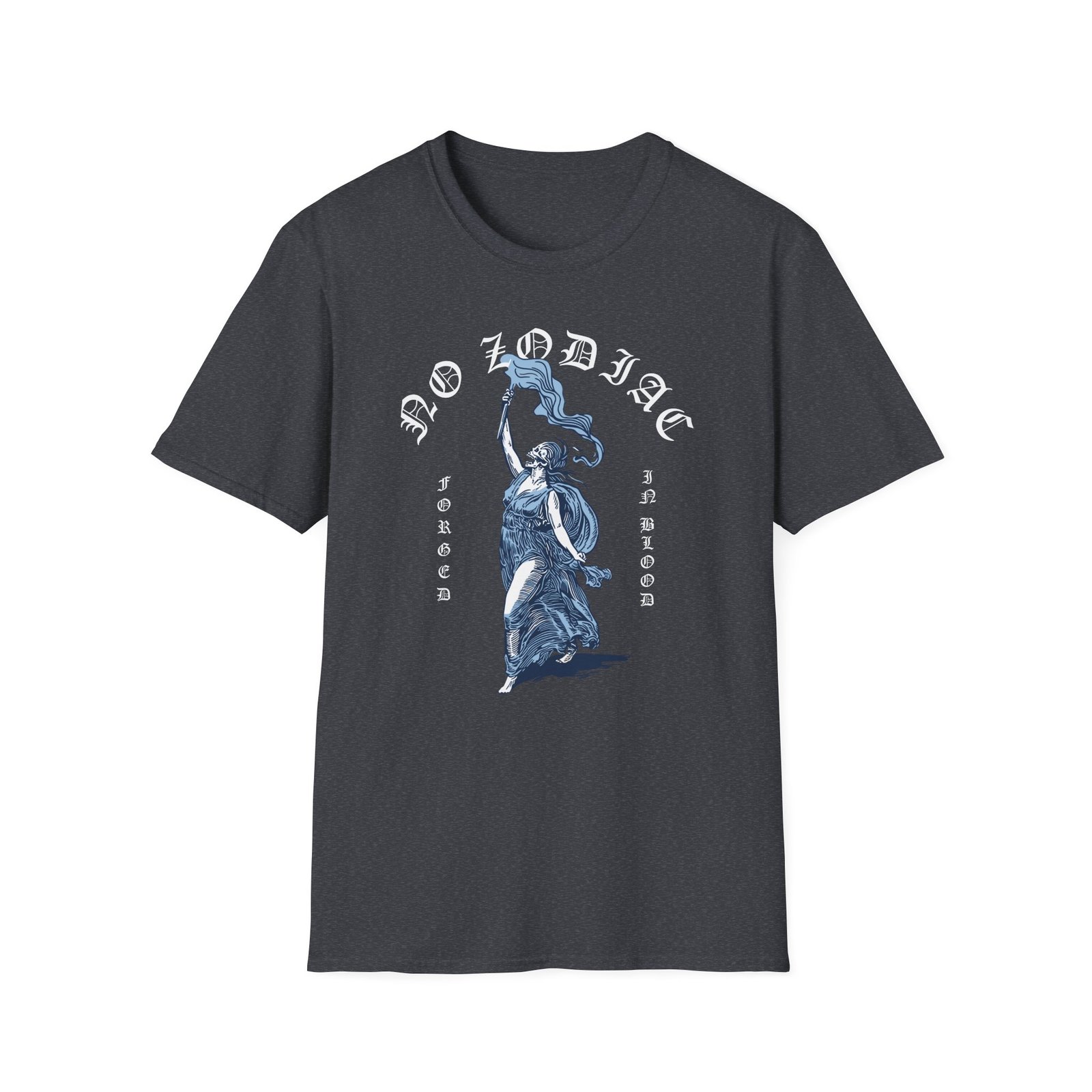 No Zodiac Torch Unisex Softstyle T-Shirt