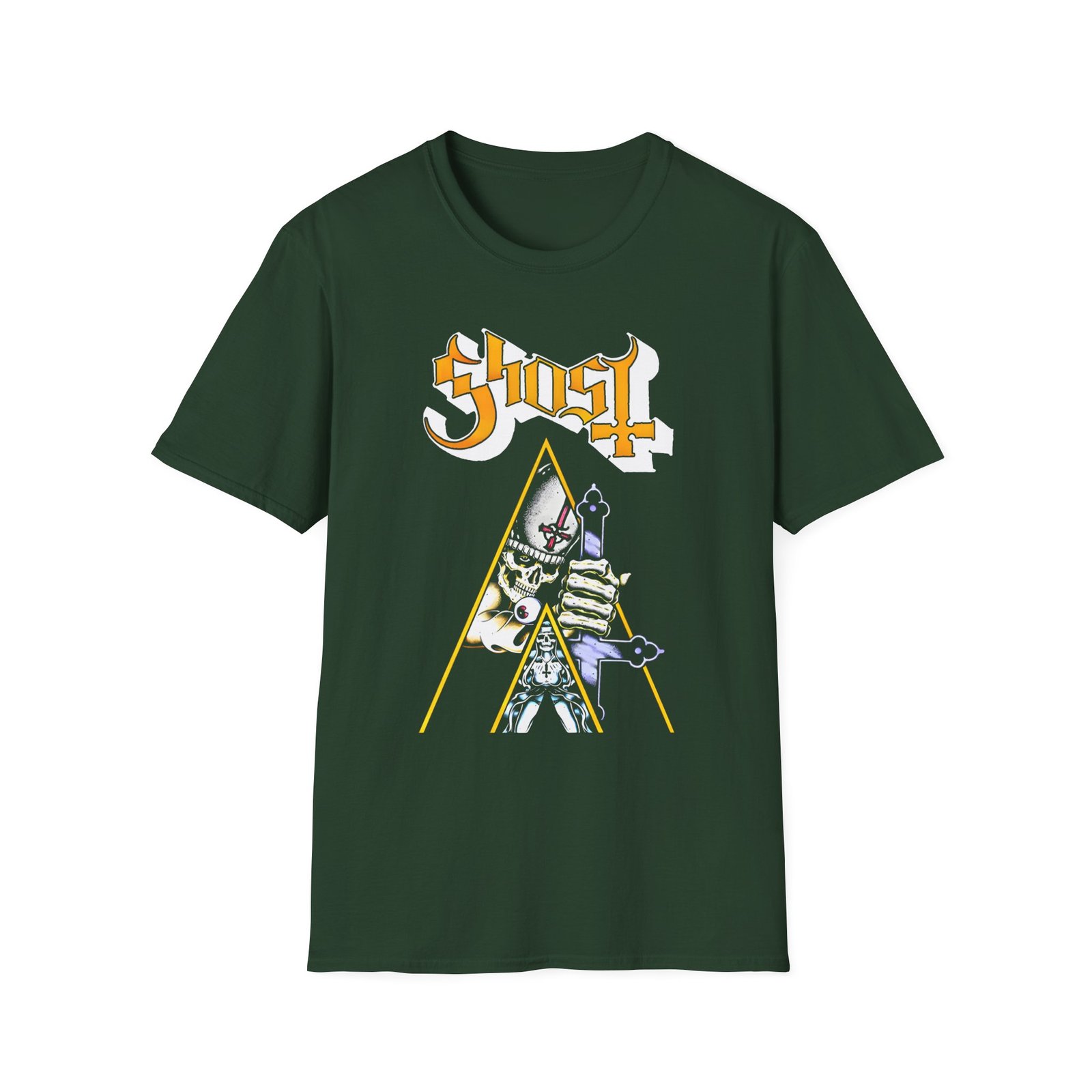 Ghost Band Unisex Softstyle T-Shirt
