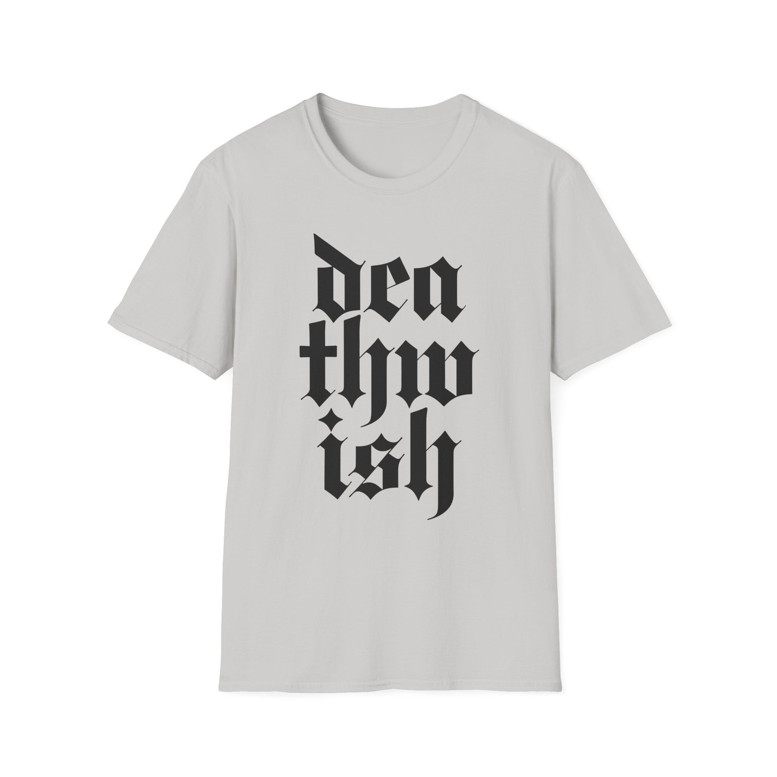Deathwish Stacked Logo unisex softstyle t-shirt