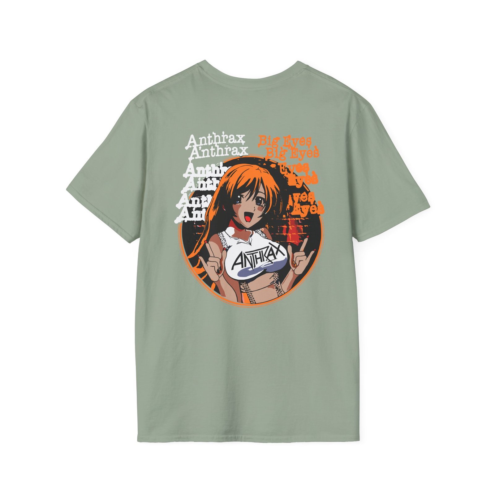 Anthrax Big Eyes Unisex Softstyle T-Shirt