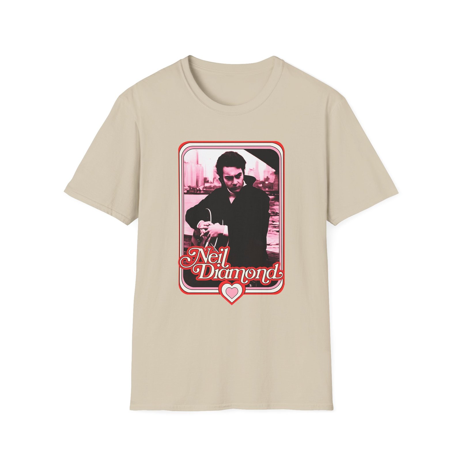 Neil Diamond Photo Unisex Softstyle T-Shirt
