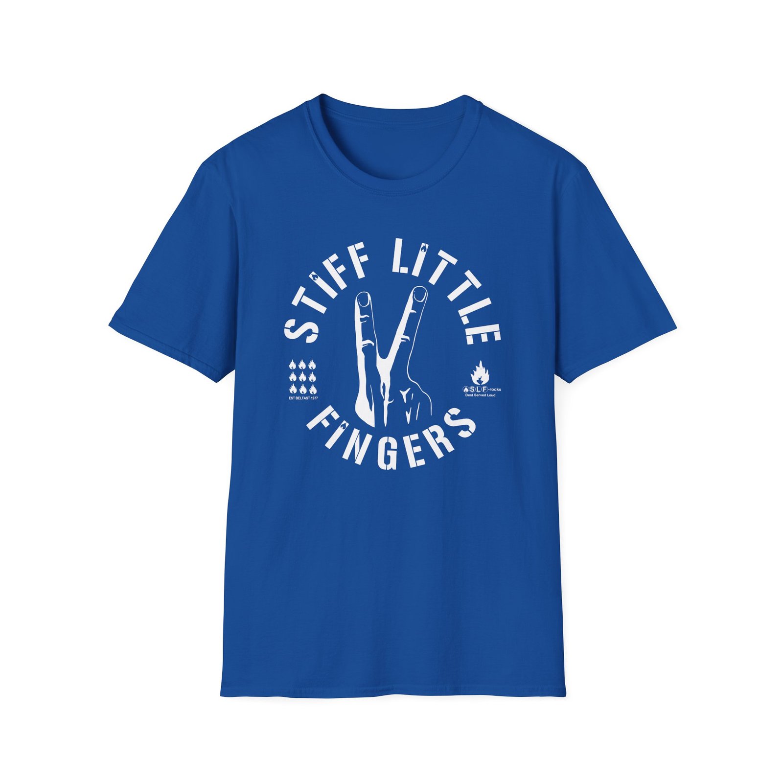 Stiff Little Fingers Unisex Softstyle T-Shirt