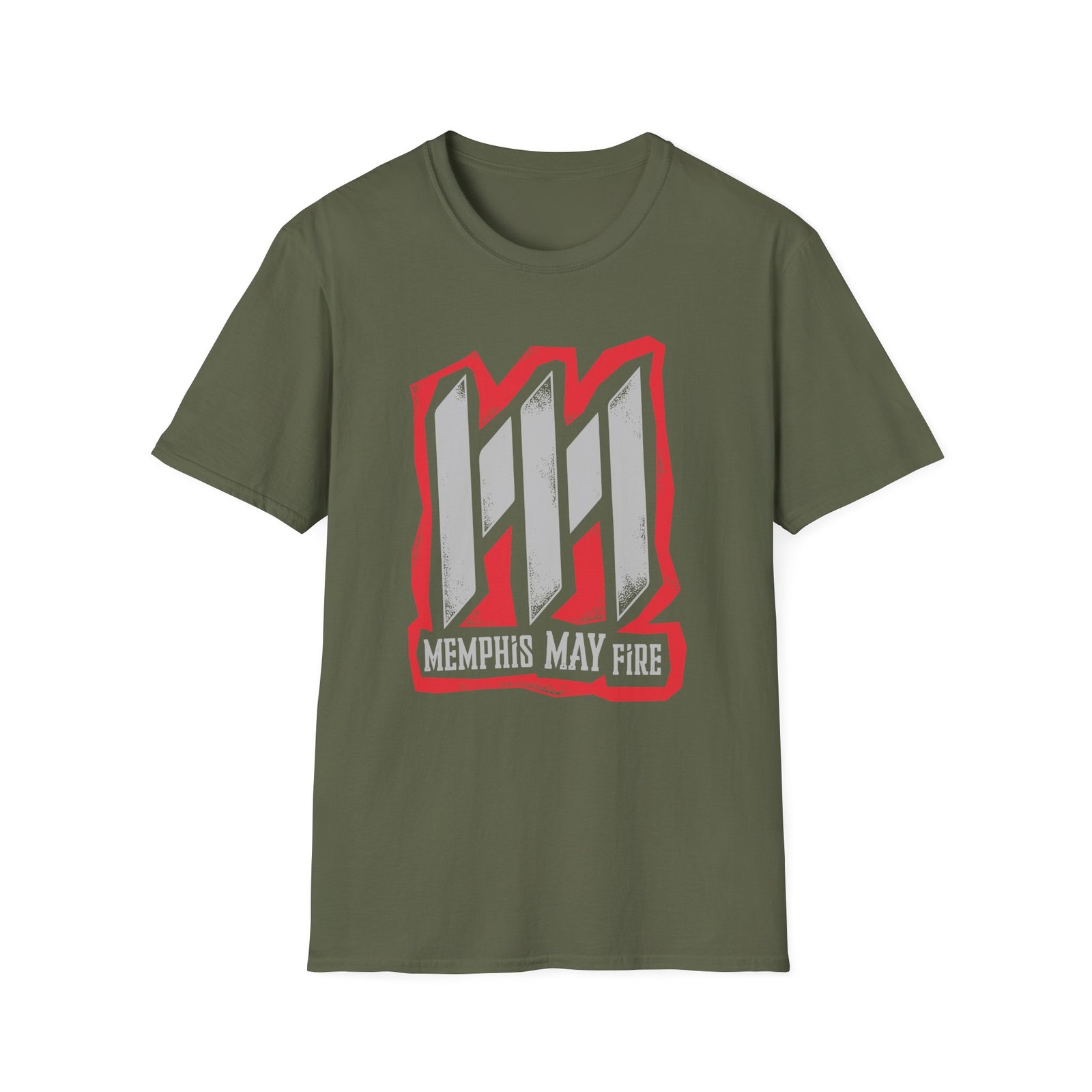 Memphis May Fire Punk M Unisex Softstyle T-Shirt