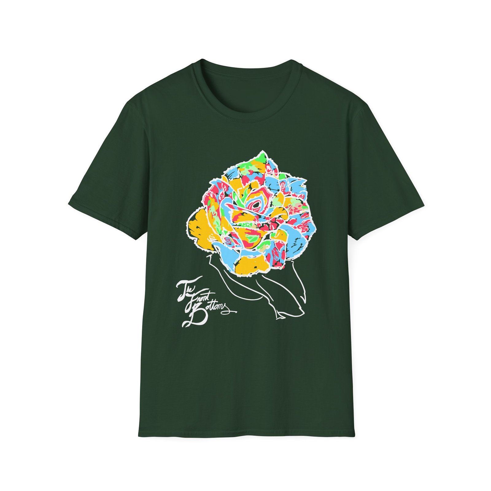 The Front Bottoms Rose Bouquet Unisex Softstyle T-Shirt