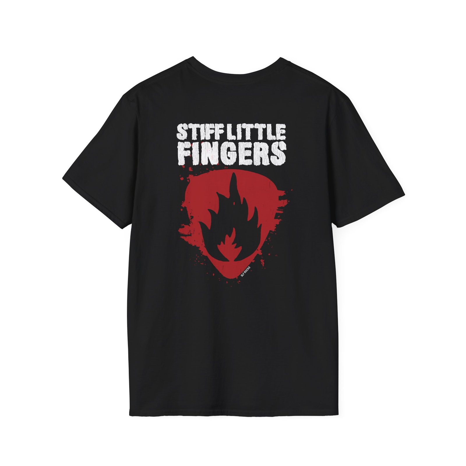 Stiff Little Fingers Plectrum Unisex Softstyle T-Shirt