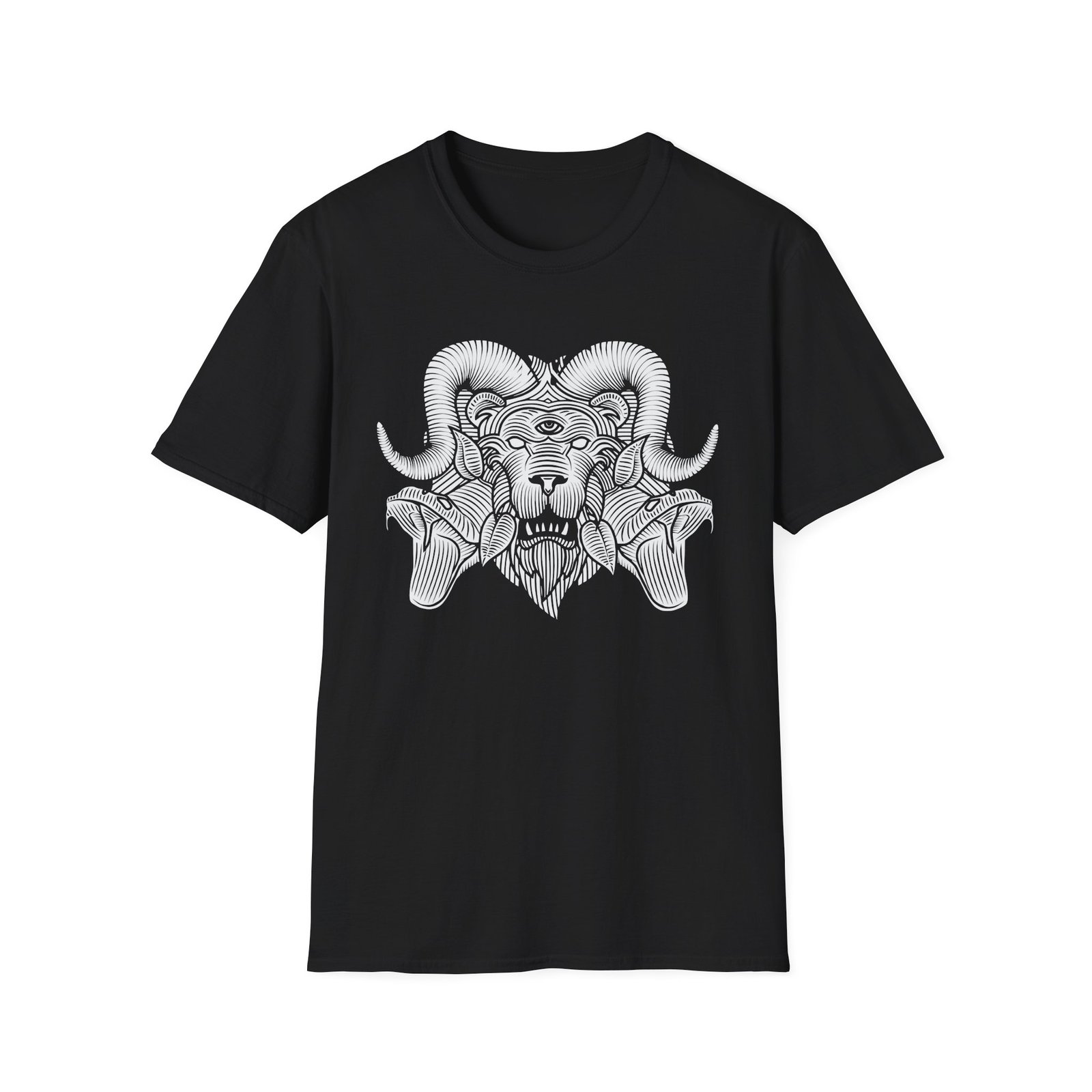 Deep Dark Dangerous Unisex Softstyle T-Shirt