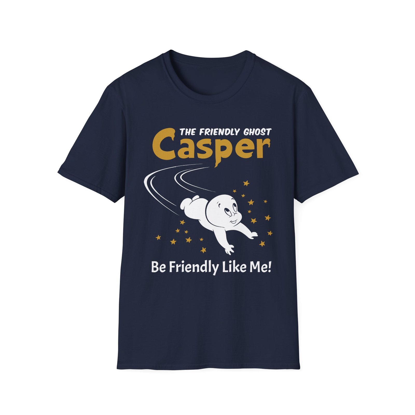 Casper Be Friendly Like Me Unisex Softstyle T-Shirt