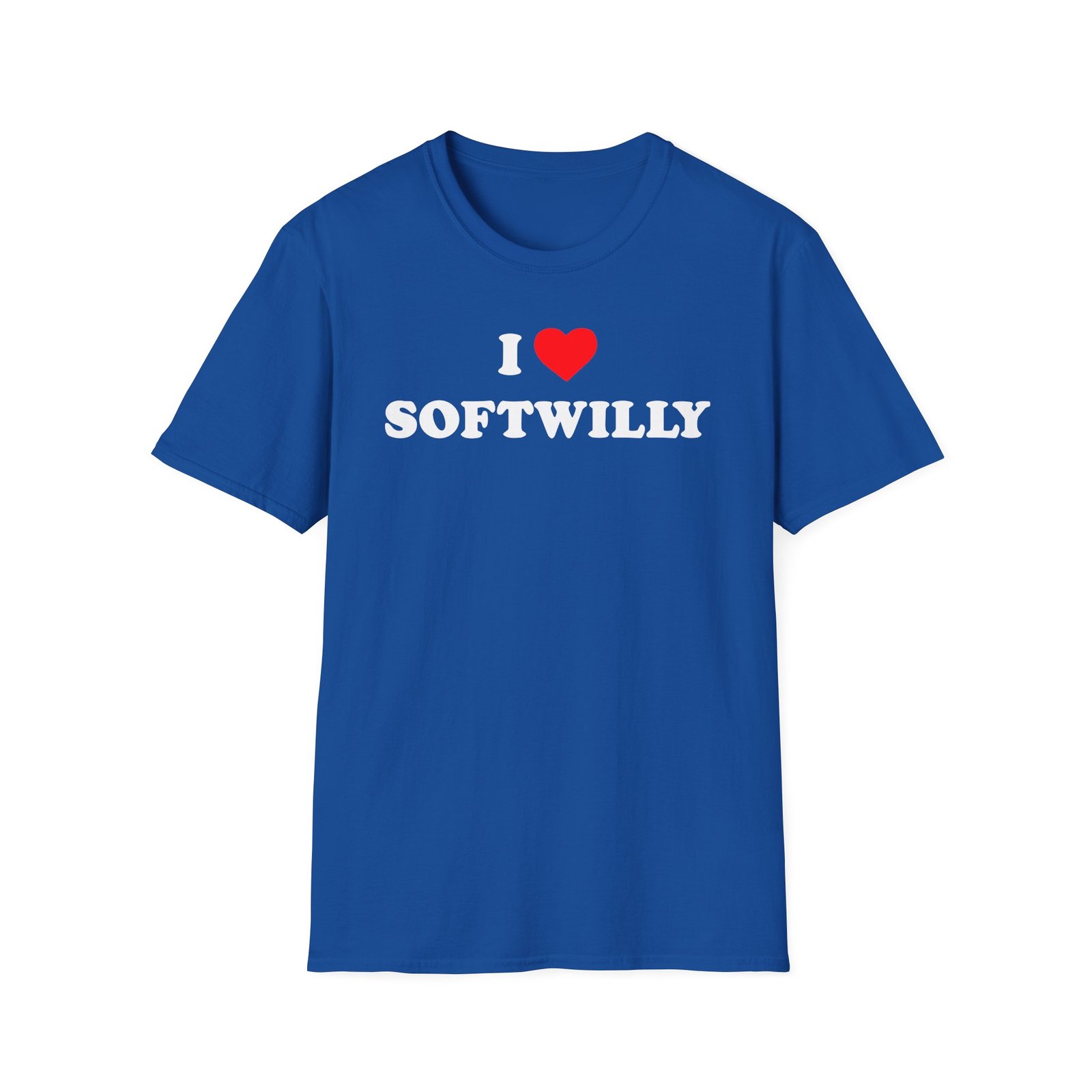 Softwilly I Love Softwilly Unisex Softstyle T-Shirt
