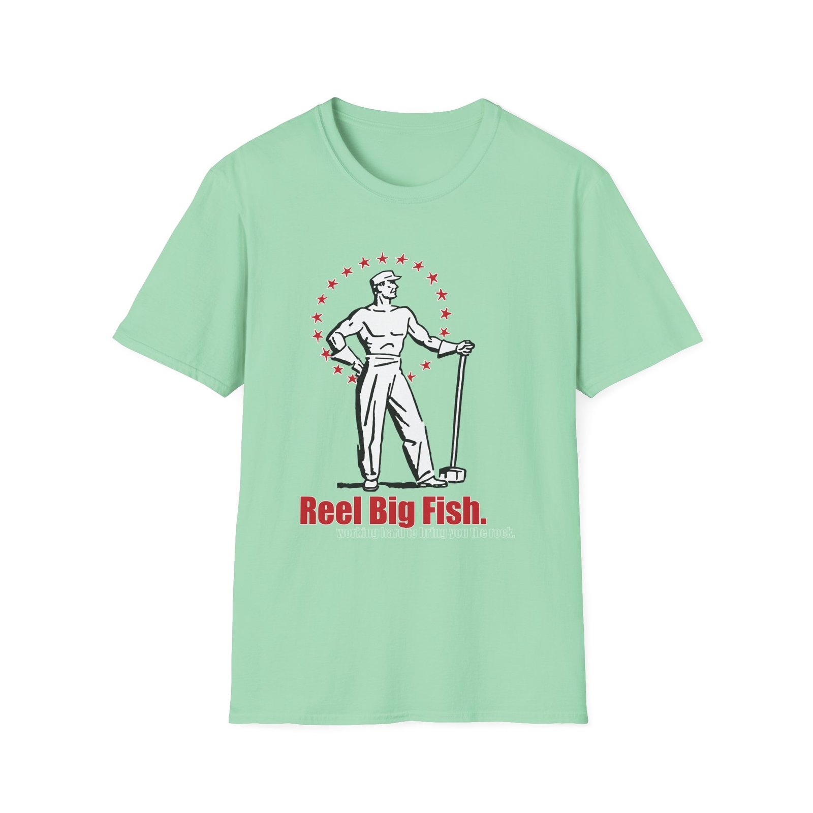 Reel Big Fish Working Hard Unisex Softstyle T-Shirt