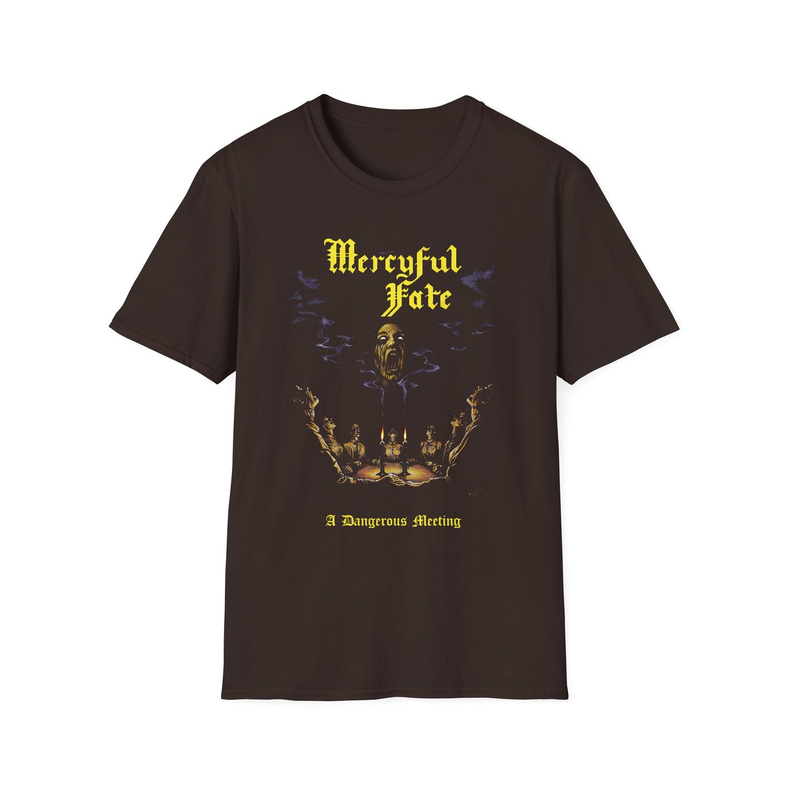 Mercyful Fate A Dangerous Meeting Unisex Softstyle T-Shirt