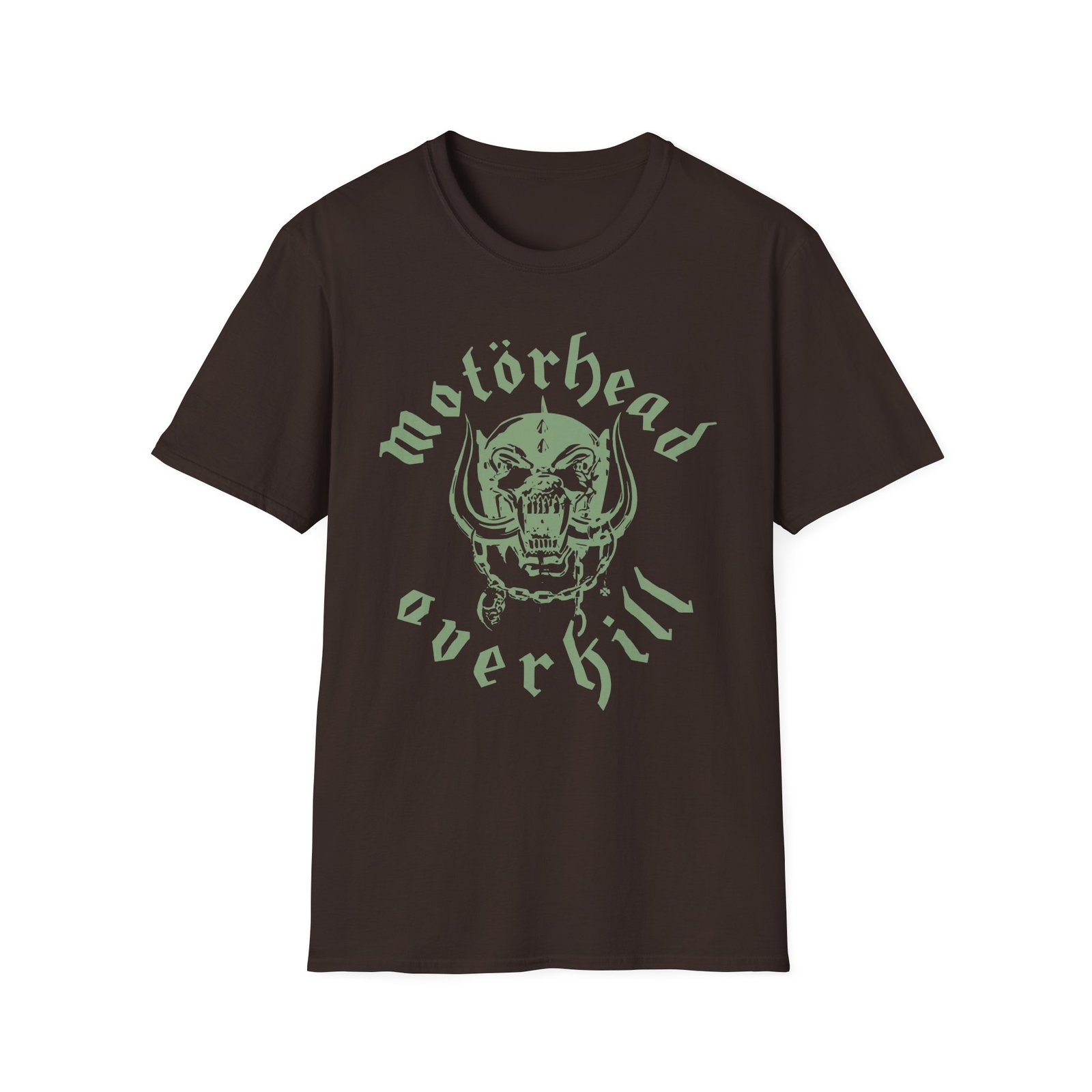 Motorhead Overkill Lyric Unisex Softstyle T-Shirt